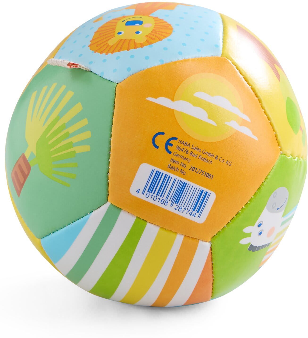 Haba Spielball Babywelt Ball Babyball Zebra 2012751001