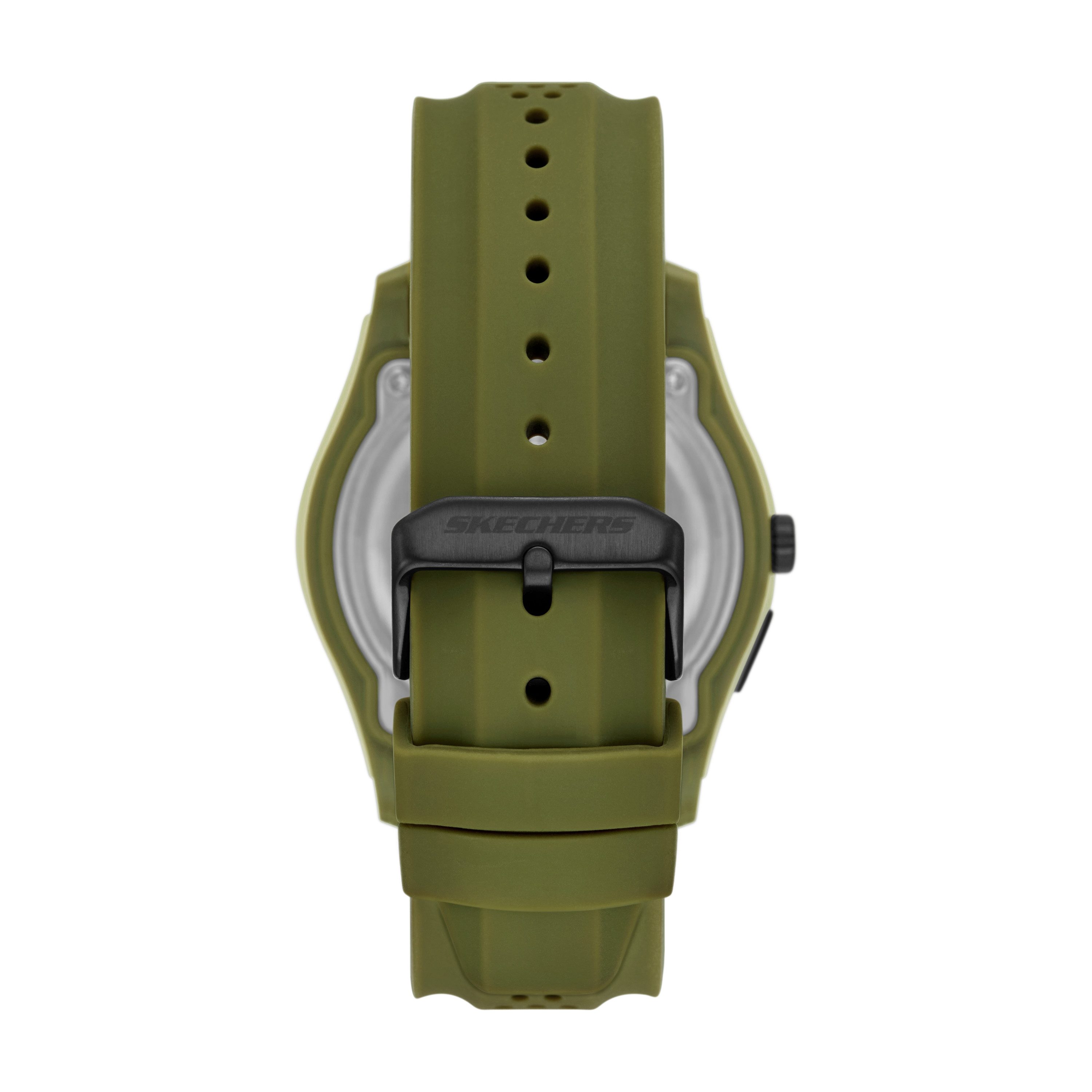 Skechers Chronograph SELLAS SR5270, Quarzuhr, Armbanduhr, Herrenuhr, Silikonarmband, digital, analog, Tag