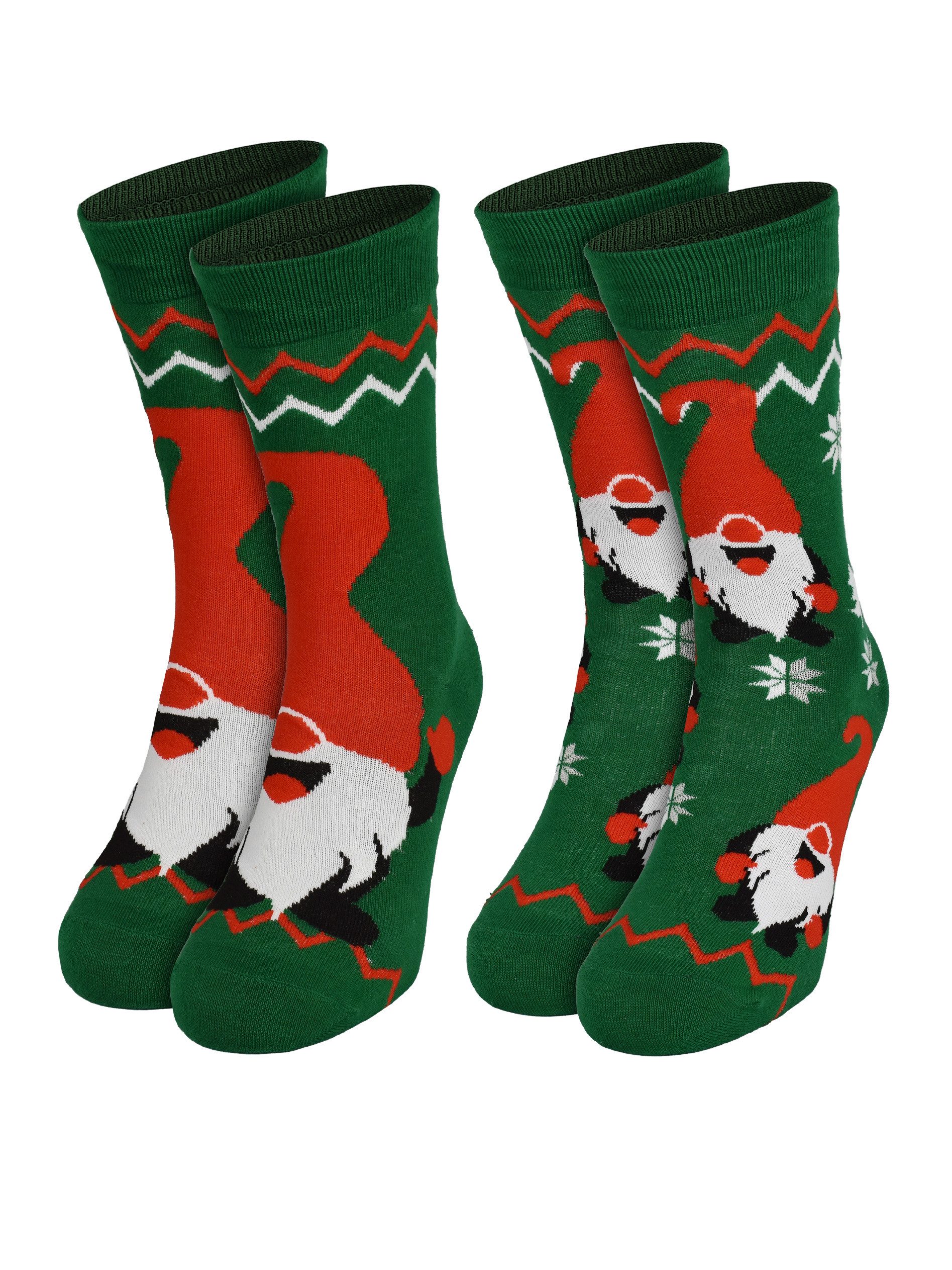 United Labels® Socken Wichtel Winter Weihnachtssocken günstig online kaufen