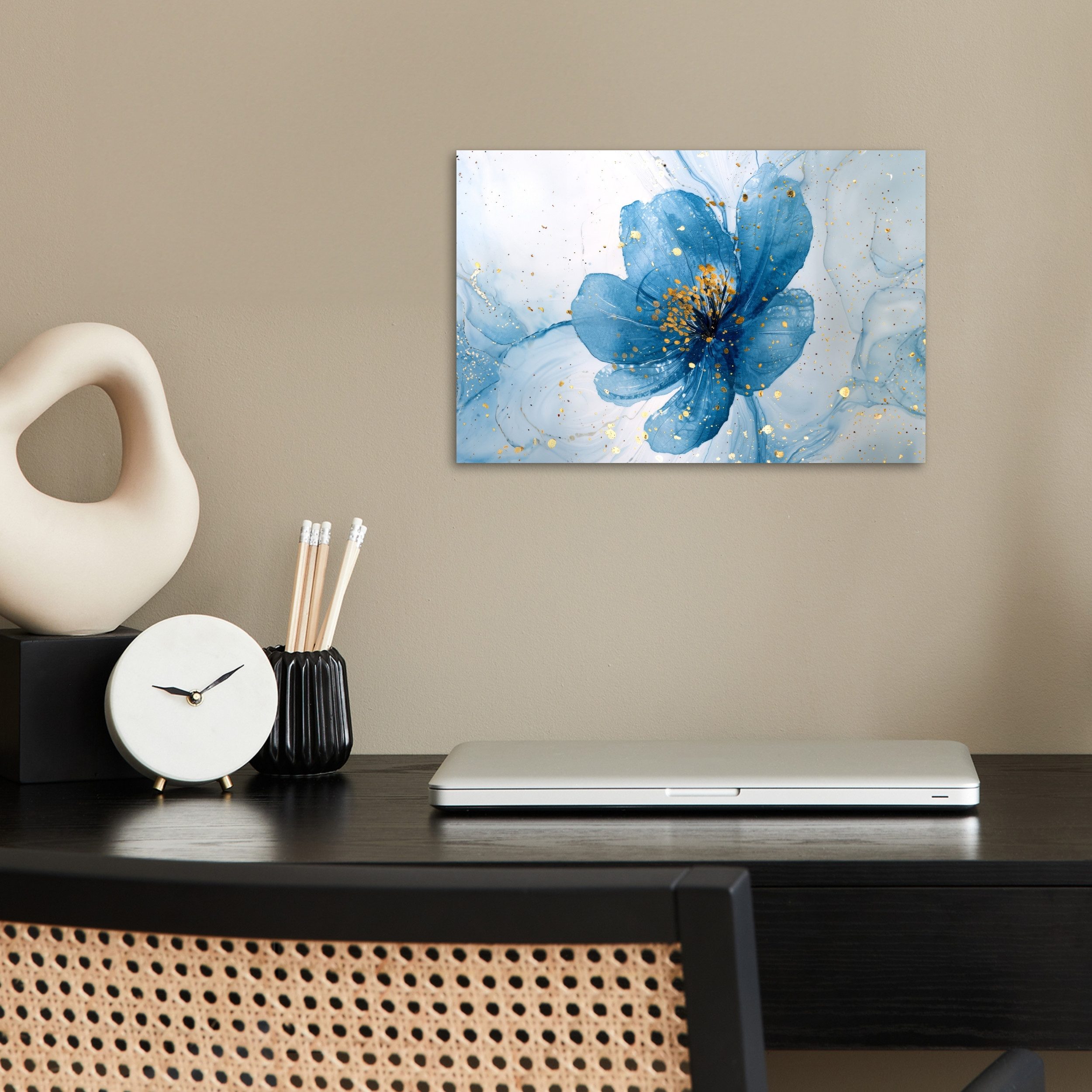 MuchoWow Poster Blumen - Blau - günstig online kaufen
