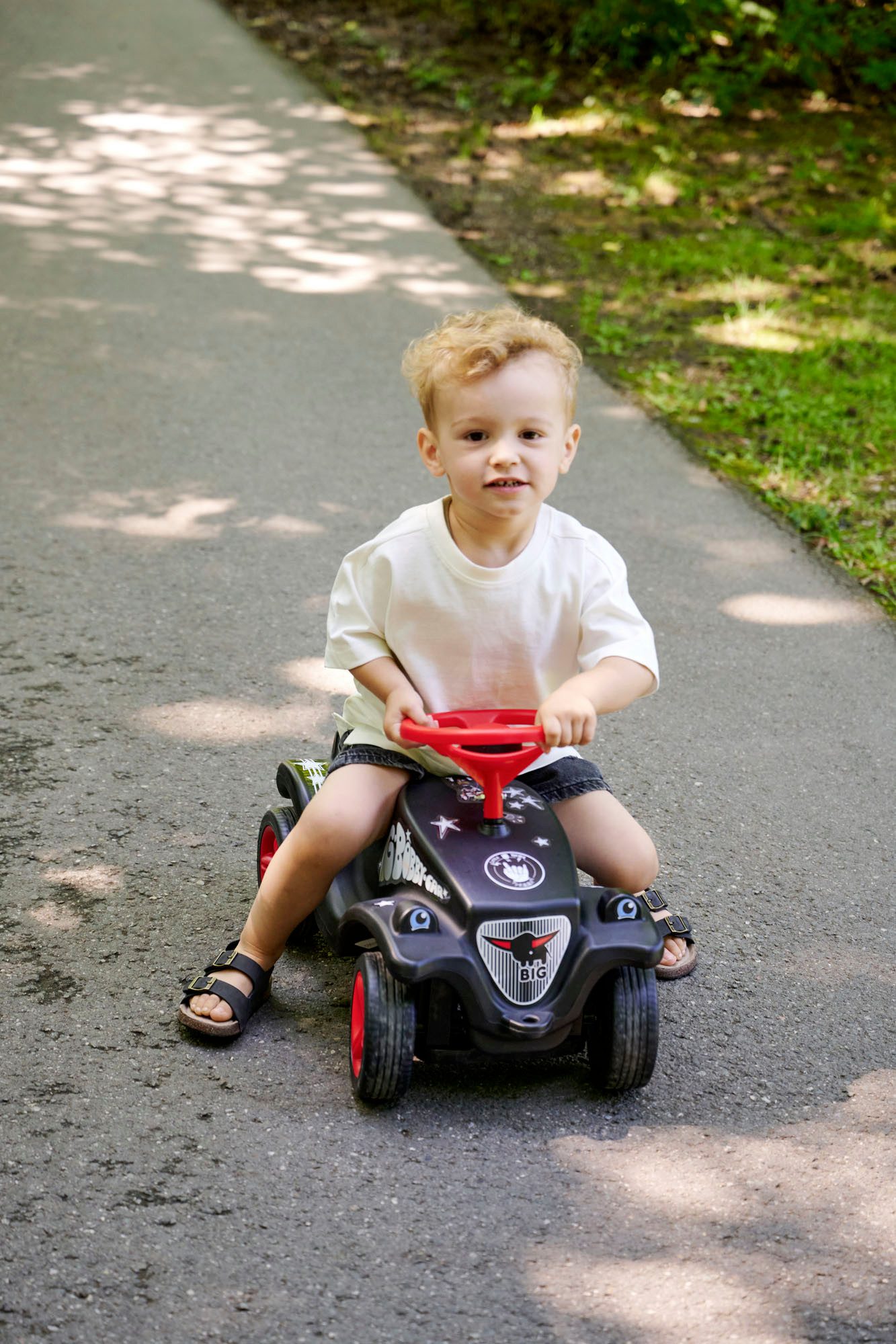 BIG ride-on car BIG Bobby Car Classic Little Rocker, Made in Germany