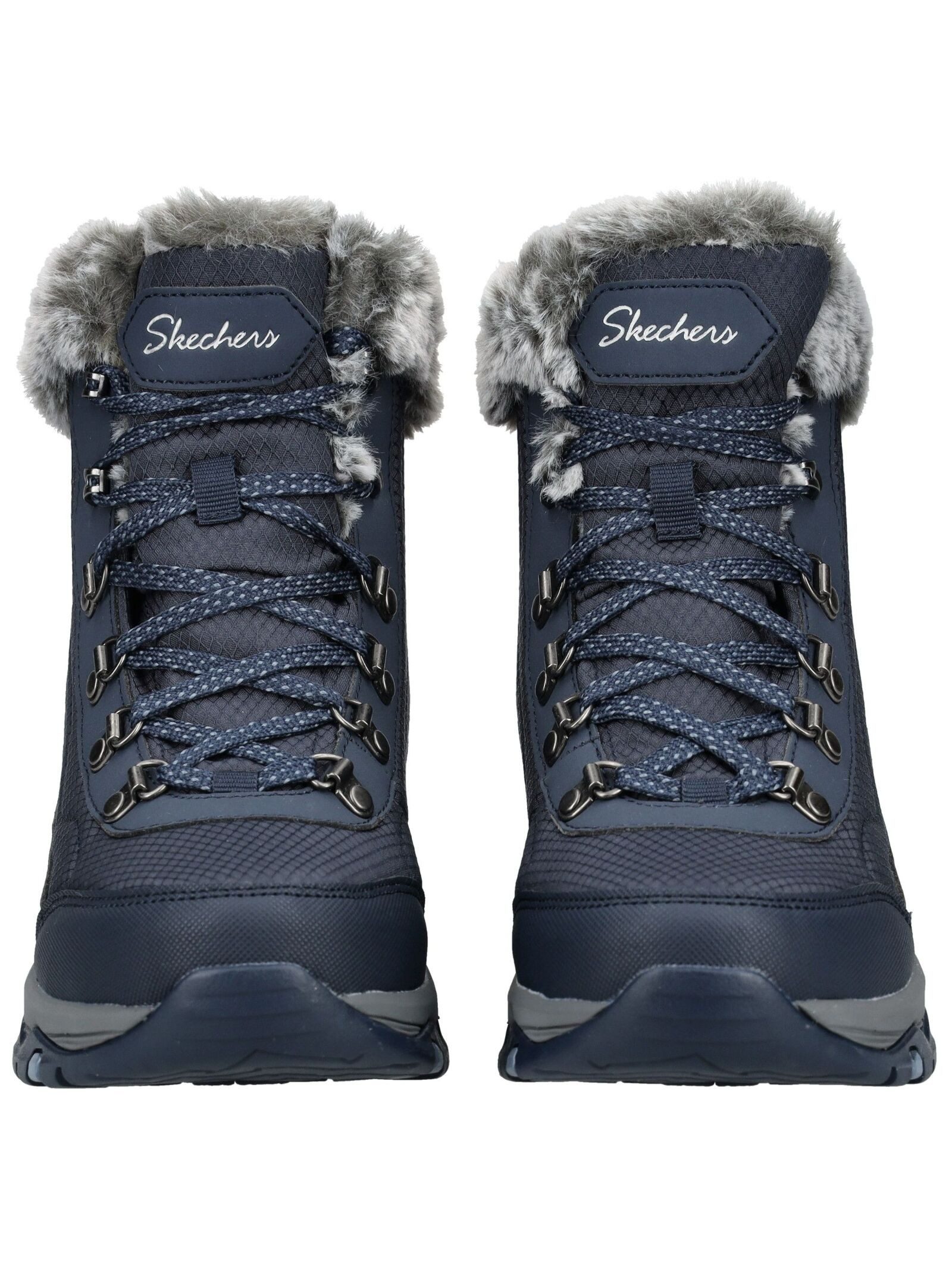 Skechers Skechers Stiefelette Lederimitat/Textil Schnürstiefelette