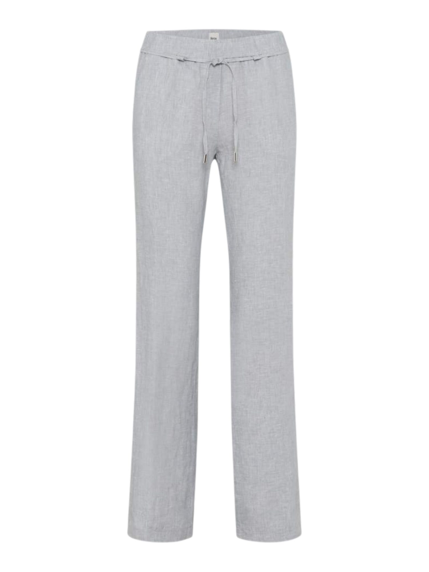 Brax Stretch-Hose grau,Freizeit,Leinen,Unifarben,Regular Fit,Mittel