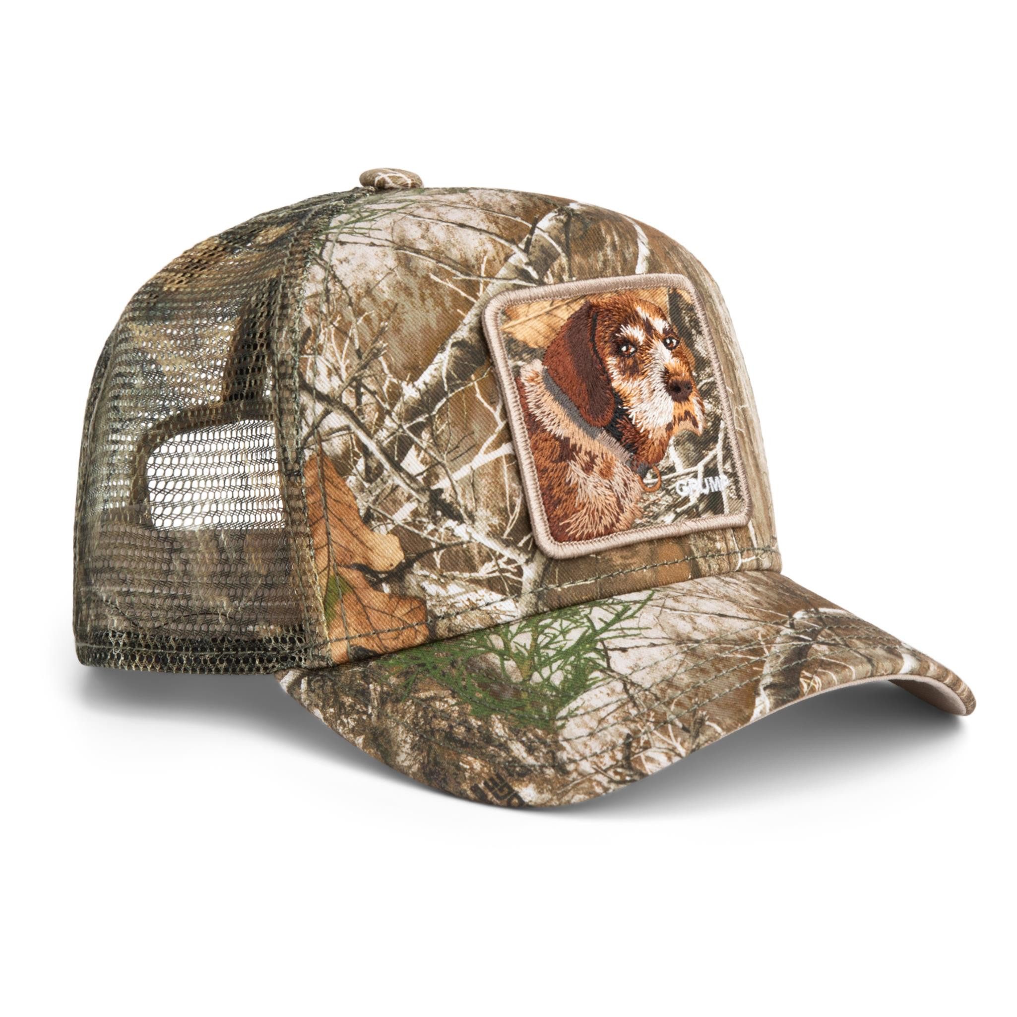 GOORIN Bros. Trucker Cap Goorin Bros. Realtree Edge Grump Dog Trucker Cap Camouflage (Basecap, Basecap, Meshcap, Trucker Kappe)