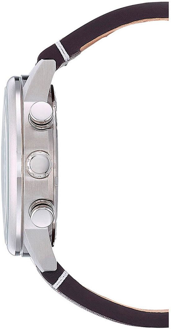 Citizen Chronograph CA4420-13L, Armbanduhr, Herrenuhr, Solar, Stoppfunktion, Lederarmband