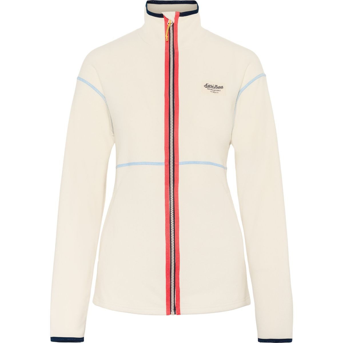 Kari Traa Fleecejacke Gracie Midlayer Ideal für Outdoor-Aktivitäten bietet dieser Midlayer Komfort und Stil.