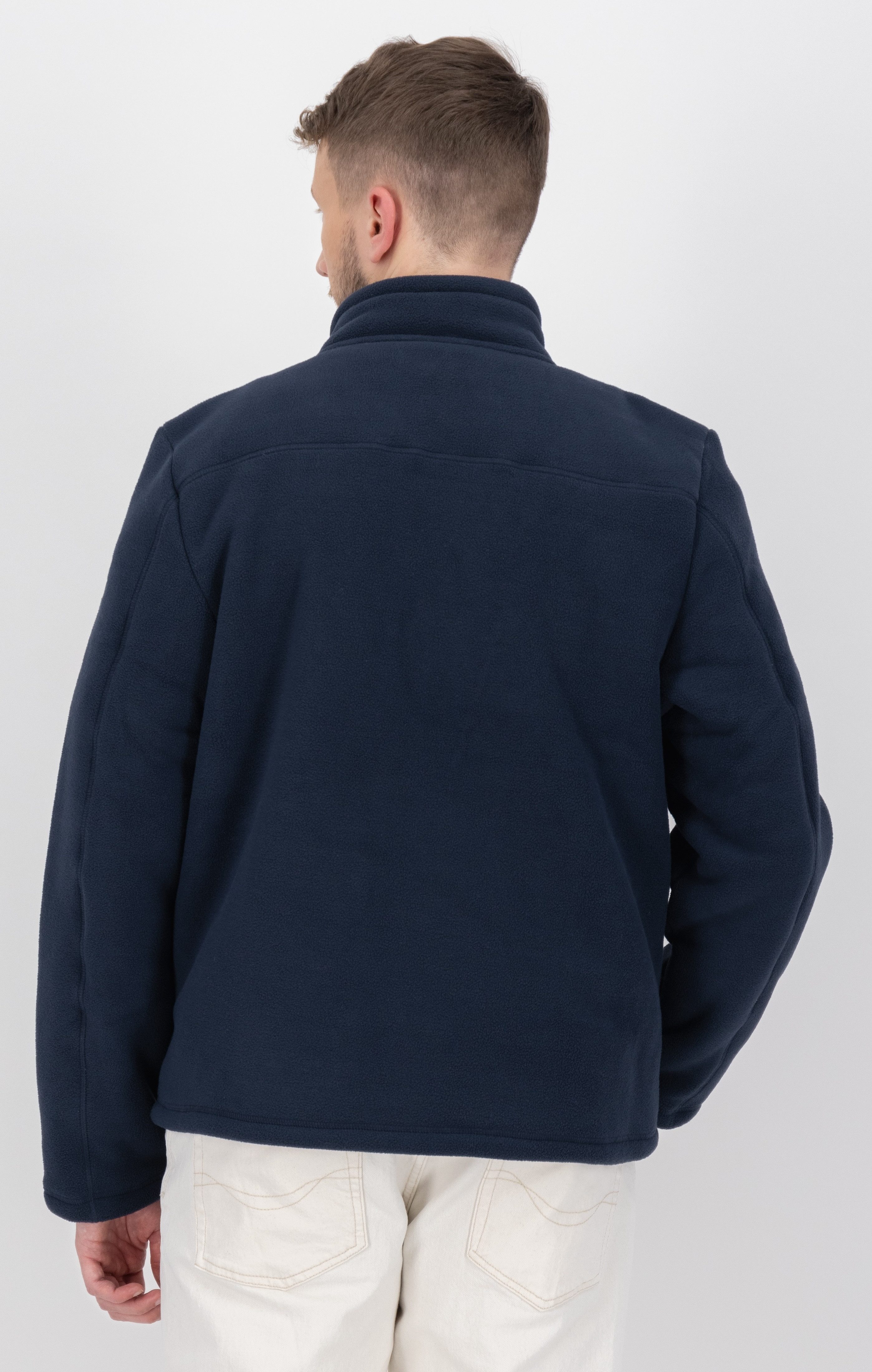 LPO Fleecejacke REECE MN Stehkragen, mit Langhaarfleece gefüttert