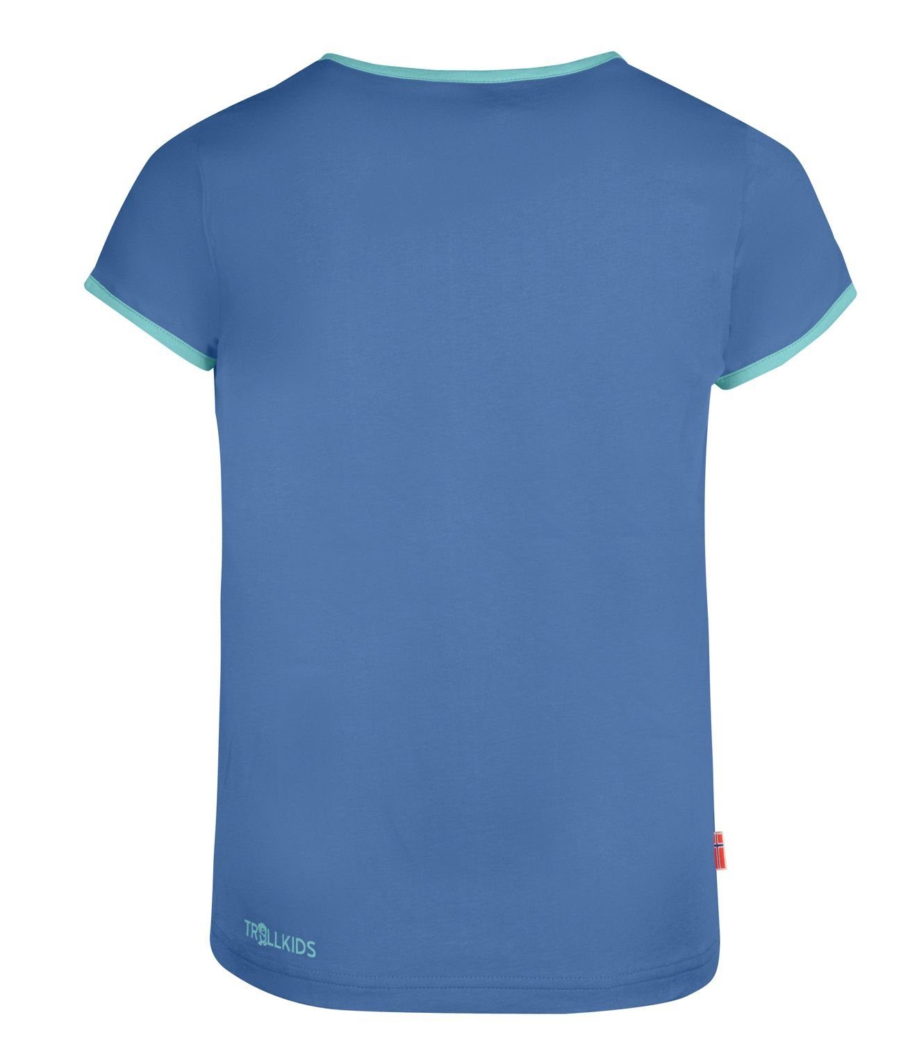Kroksand 100% Bio-Baumwolle Mitternachtsblau/Minze aus TROLLKIDS T-Shirt
