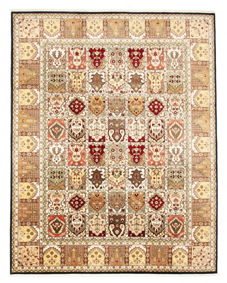 Bakhtiari Handgeknüpfter 245x304 mm Orientteppich Ghom Trading, Höhe: 12 Nain Orientteppich, rechteckig, Indo