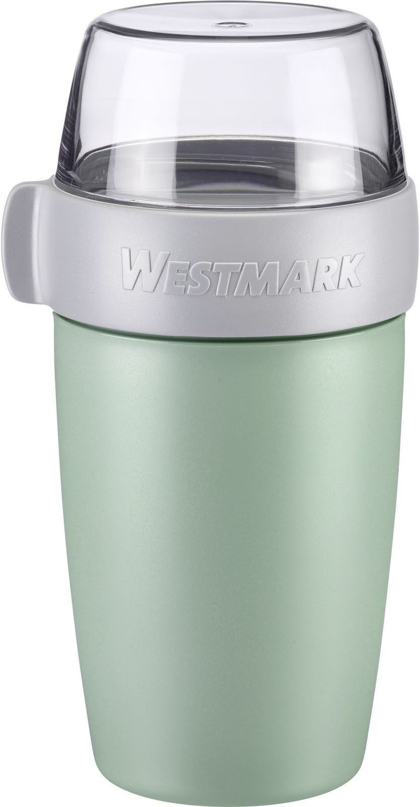WESTMARK Mehrwegbecher, Kunststoff, (1-tlg), Joghurt-, Müsli-, Lunchbehälter, To Go, 200 + 500 ml, Made in Germany