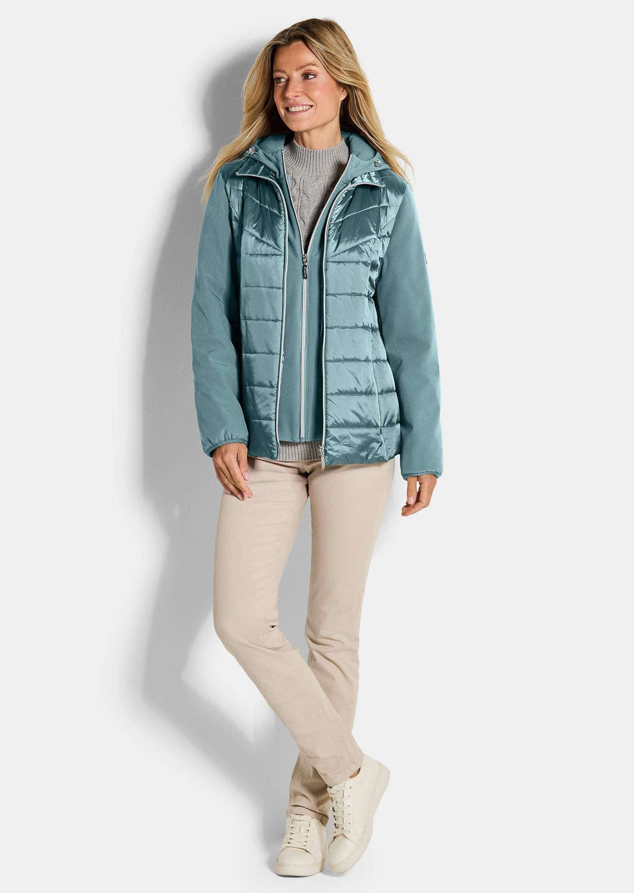 GOLDNER Outdoorjacke Steppjacke mit Ärmeln aus Softshell günstig online kaufen