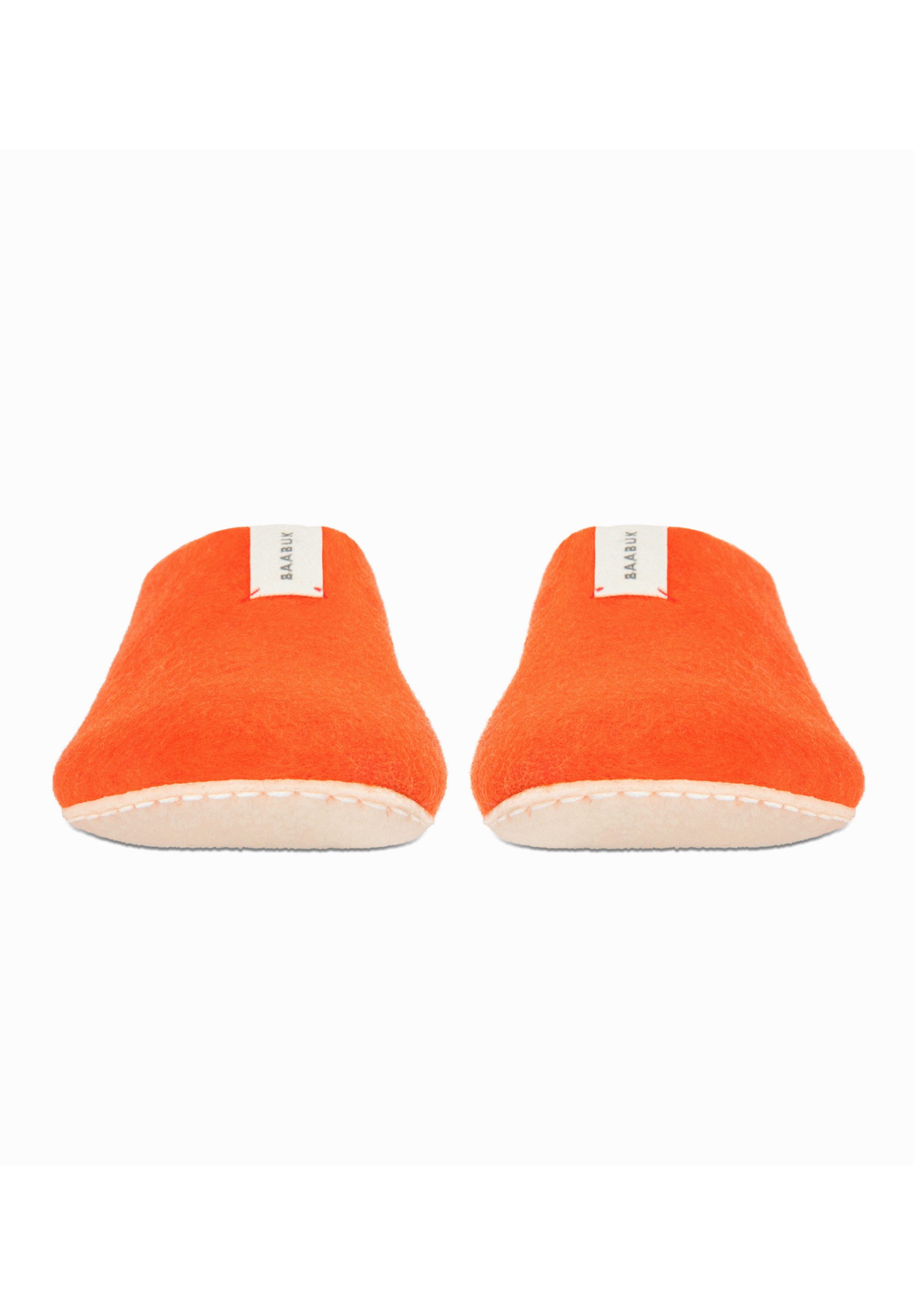Baabuk Mel Slipper Hergestellt aus Wolle: stark, geschmeidig, modern.