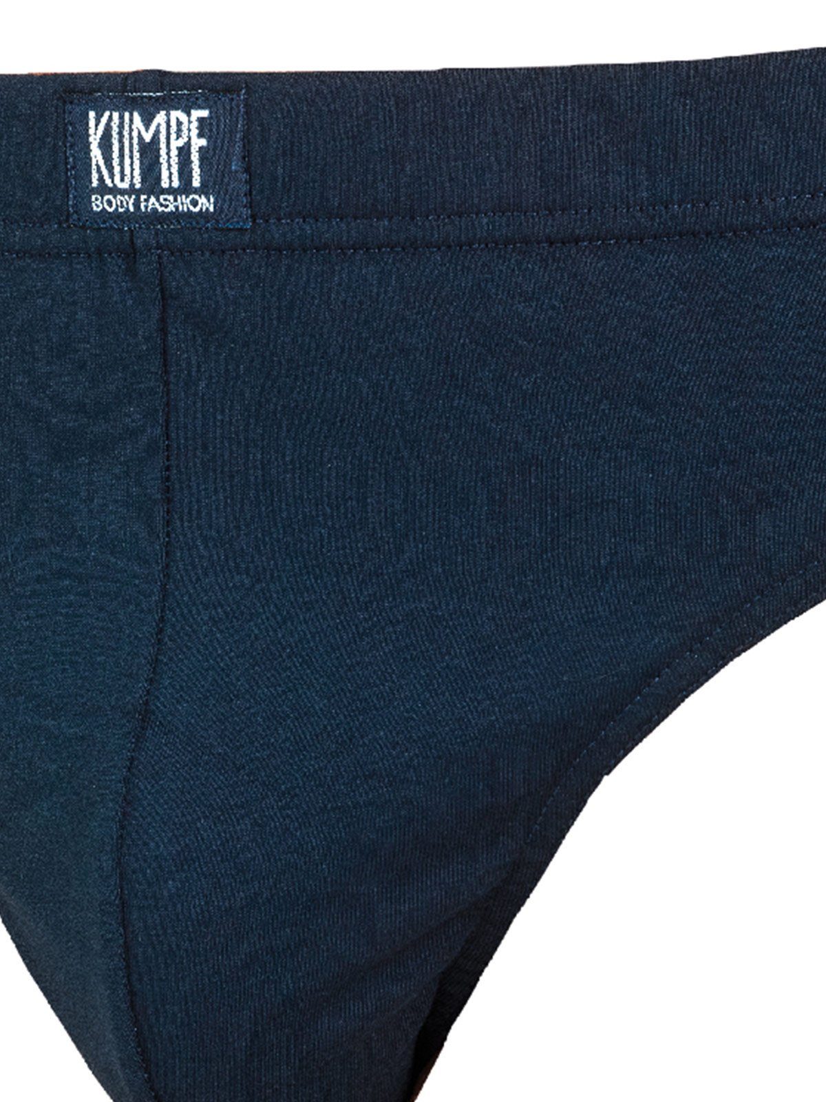 KUMPF Slip Bio navy 1-St) Slip (Stück, - Herren Cotton