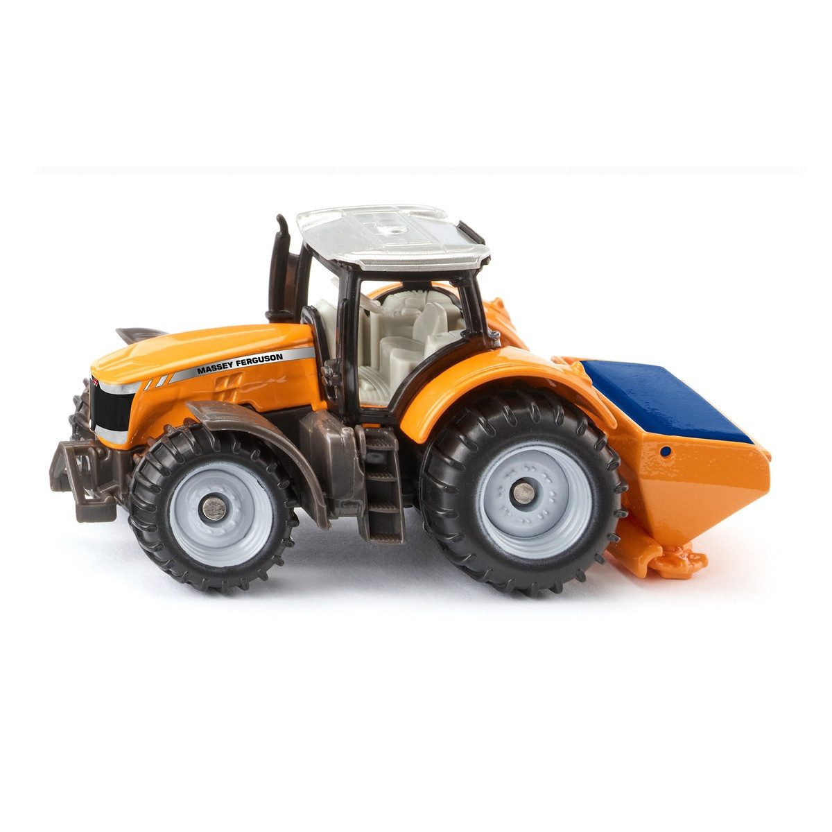 SIEPER Modelltraktor siku Massey Ferguson mit Salzstreuer und Anhängerkupplung