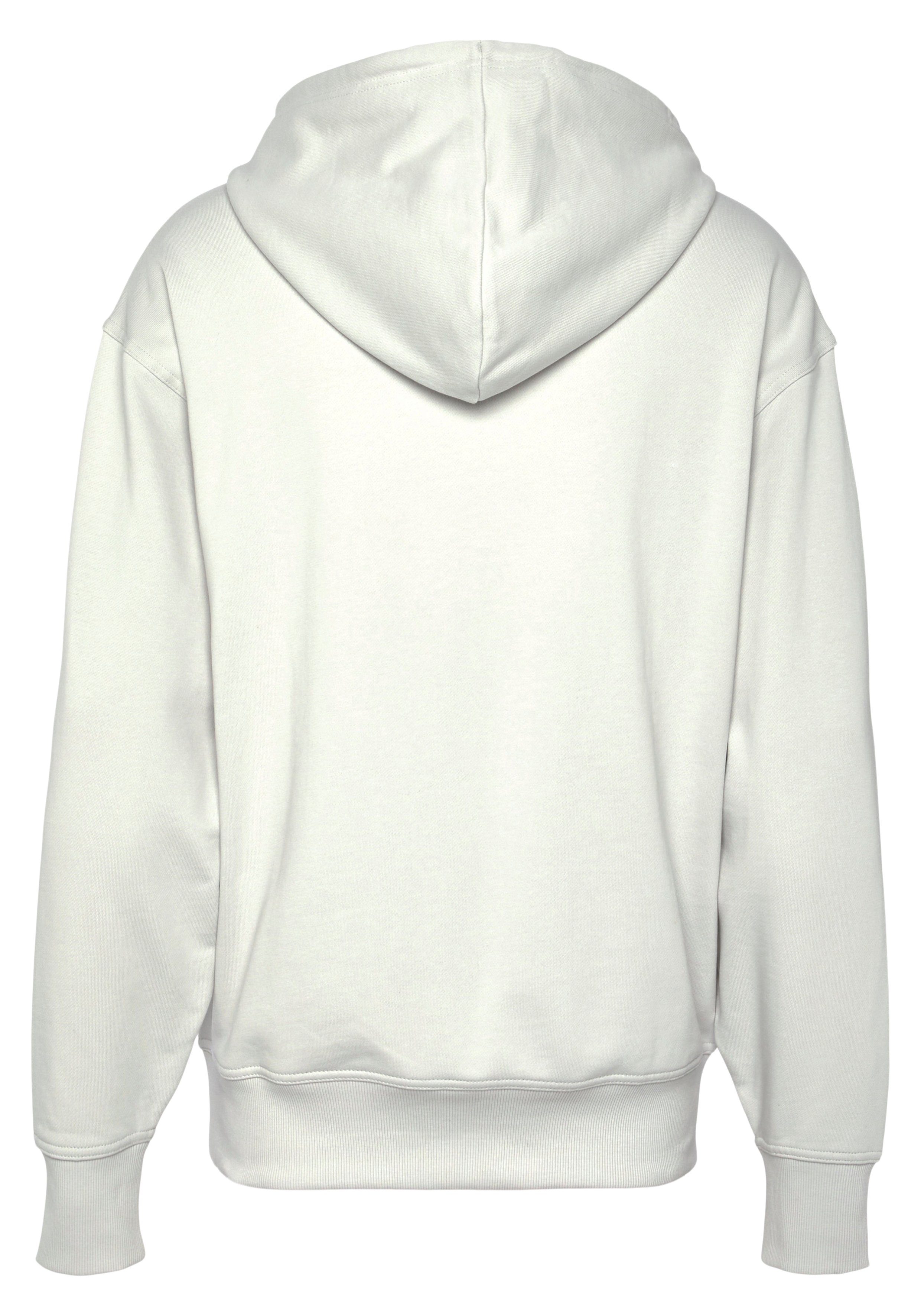 BOSS ORANGE Sweatshirt WebasicHood mit großem Grey Print auf der BOSS Brust Light/Pastel