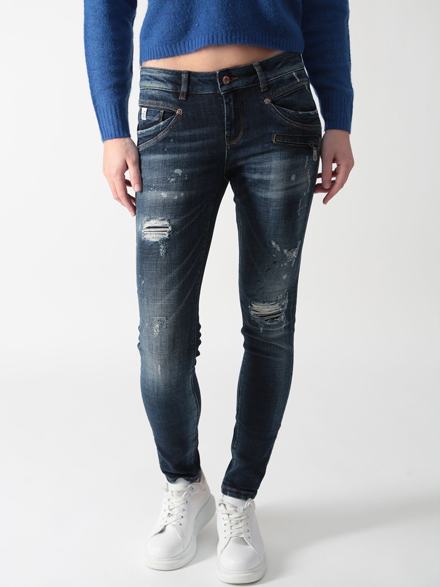 Miracle of Denim Skinny-fit-Jeans Suzy im Five-Pocket-Design