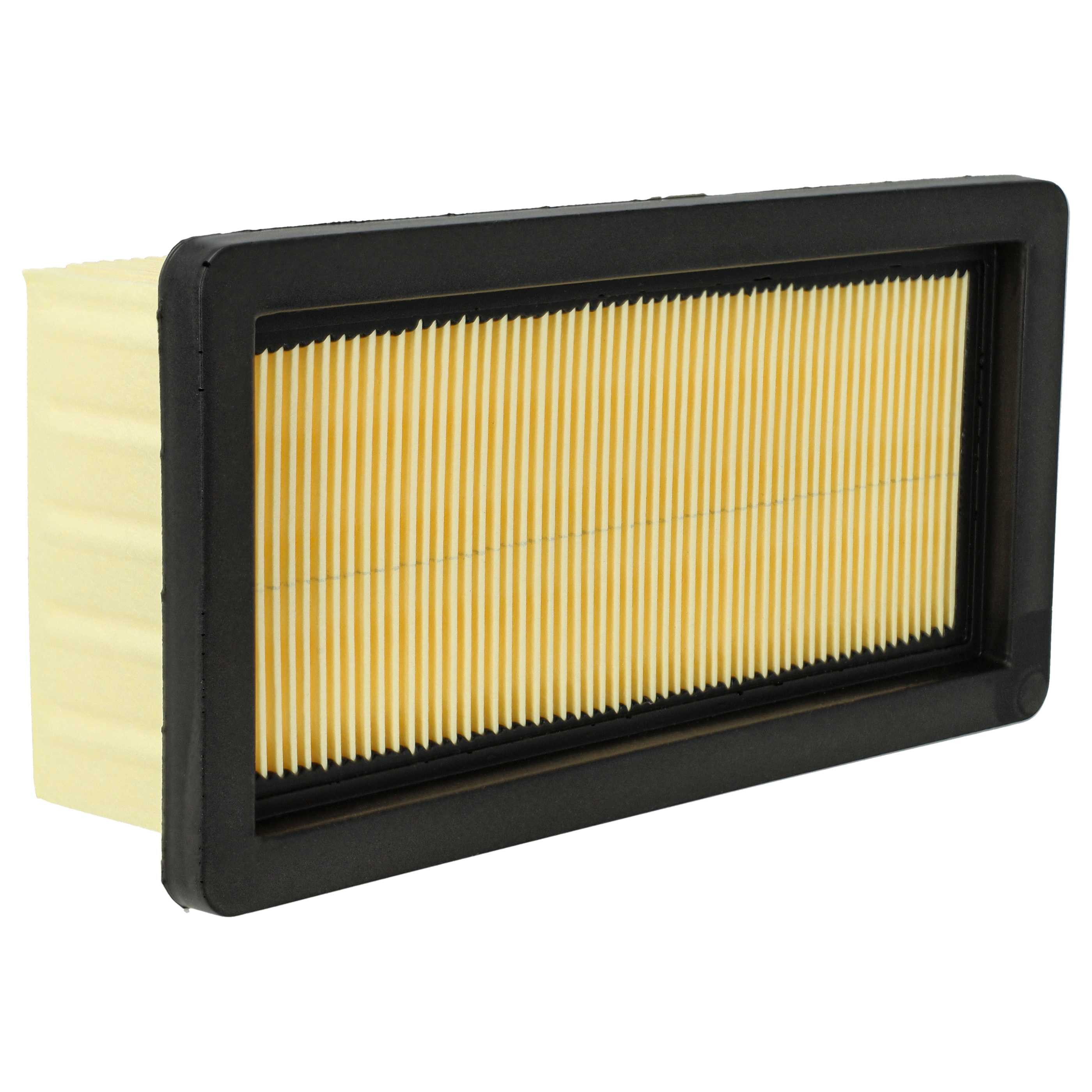 Wessper Staubsaugerbeutel Set Für Kärcher WD 4/5/6 - 10 Filtertüten + 1 Flachfaltenfilter