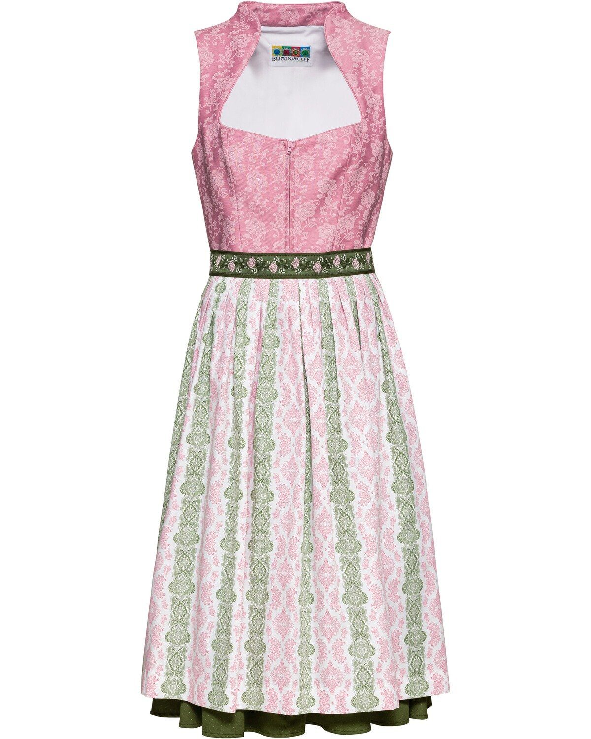 BERWIN & WOLFF Dirndl Midi-Dirndl mit Schließe mehr