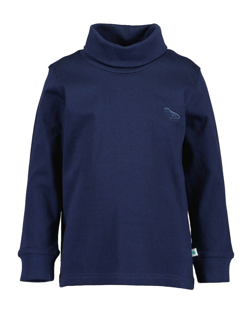 Rollkragenshirt Blue Seven Basic Langarmshirt Rollkragen ultramarin blau