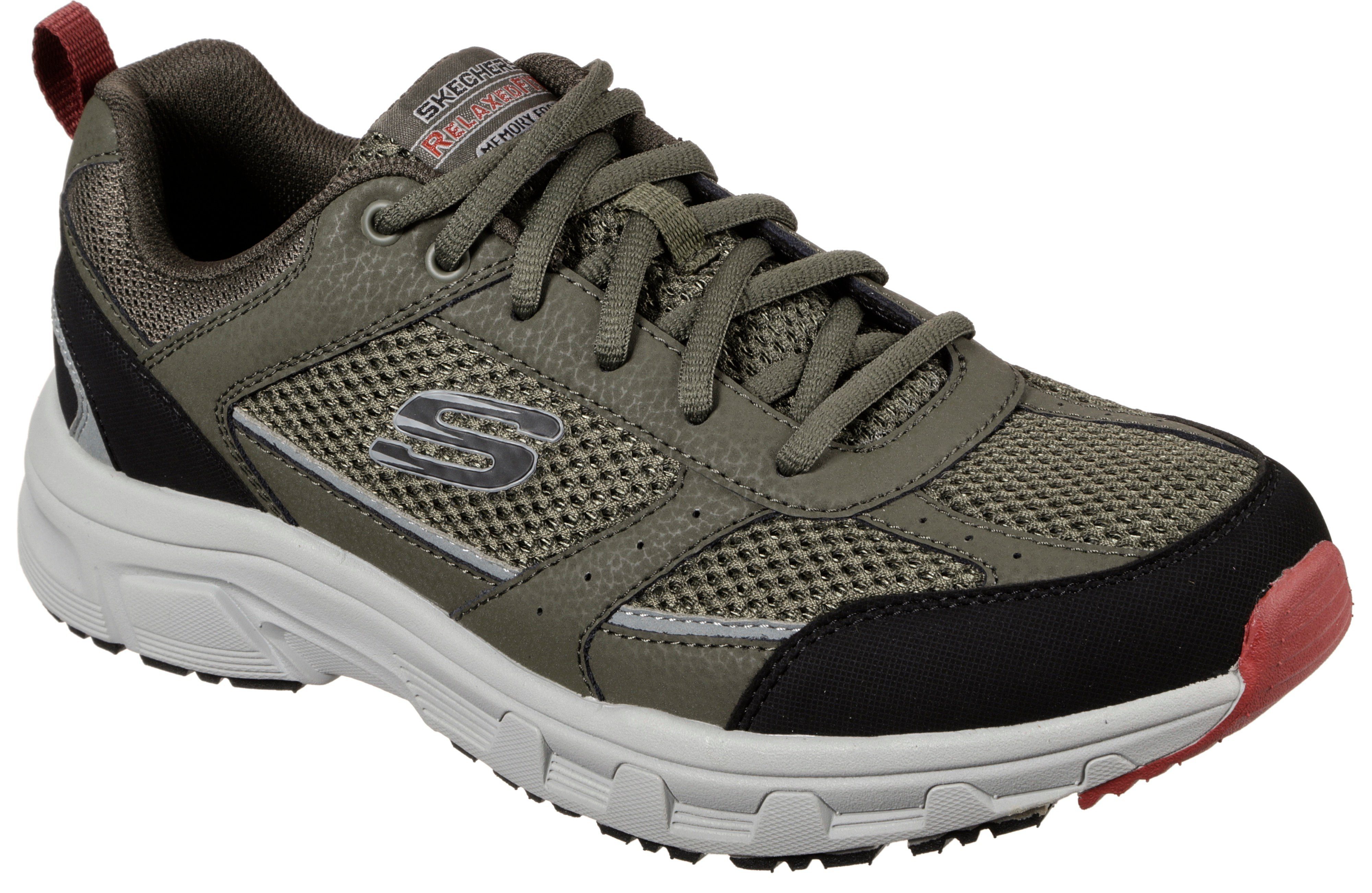 Skechers OAK CANYON-VERKETTA Sneaker mit Relaxed Fit-Ausstattung, Freizeitschuh, Halbschuh, Schnürschuh