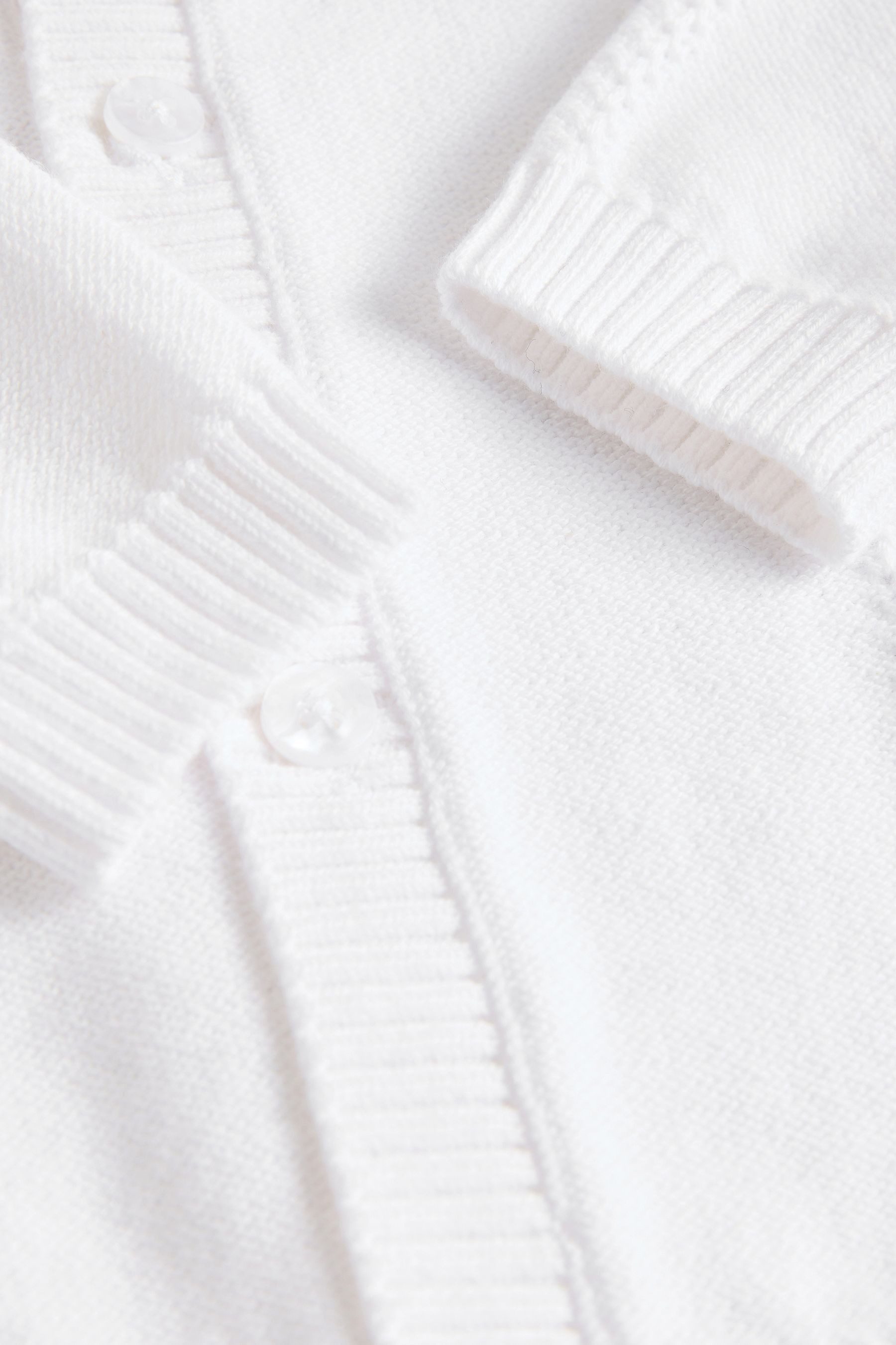 Next Strickjacke Baby Strickjacke aus 100 % Baumwolle (1-tlg)