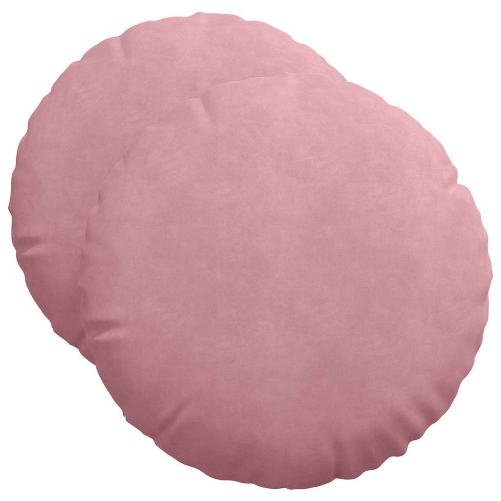 vidaXL Sitzauflage Sitzkissen 2 pcs Rosa günstig online kaufen