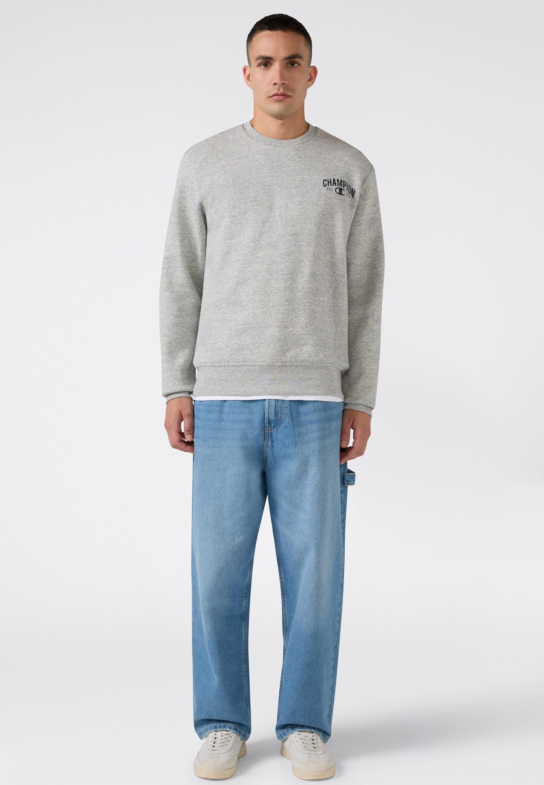 Champion Sweatshirt SPORTWEAR CREWNECK Standard Fit mit sportlicher Ausstrahlung, für Sportmode und Freizeit, Standard Fit