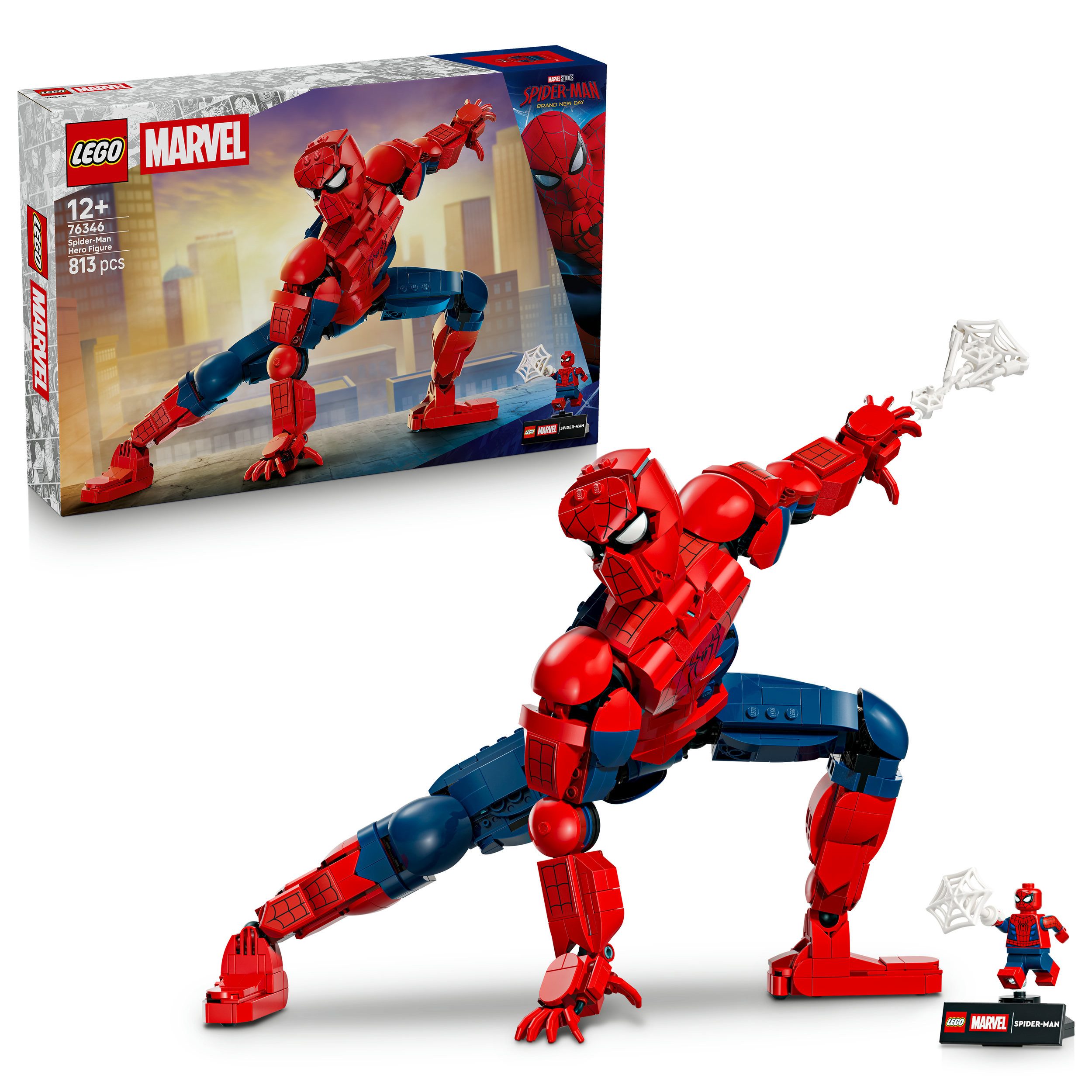 LEGO® Spider-Man-Figur (76346), LEGO Super Heroes Konstruktionsspielsteine, (813 St), Made in Europe