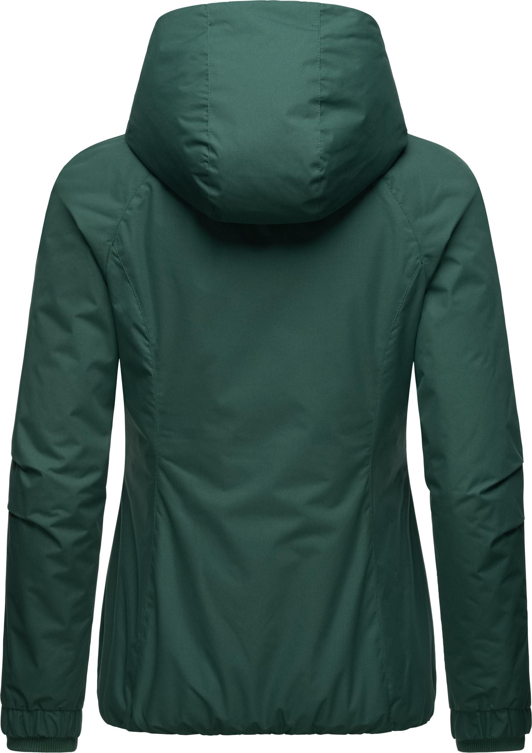 Ragwear Winterjacke Dizzie Warm Wasserdichte Damen Jacke mit Kapuze
