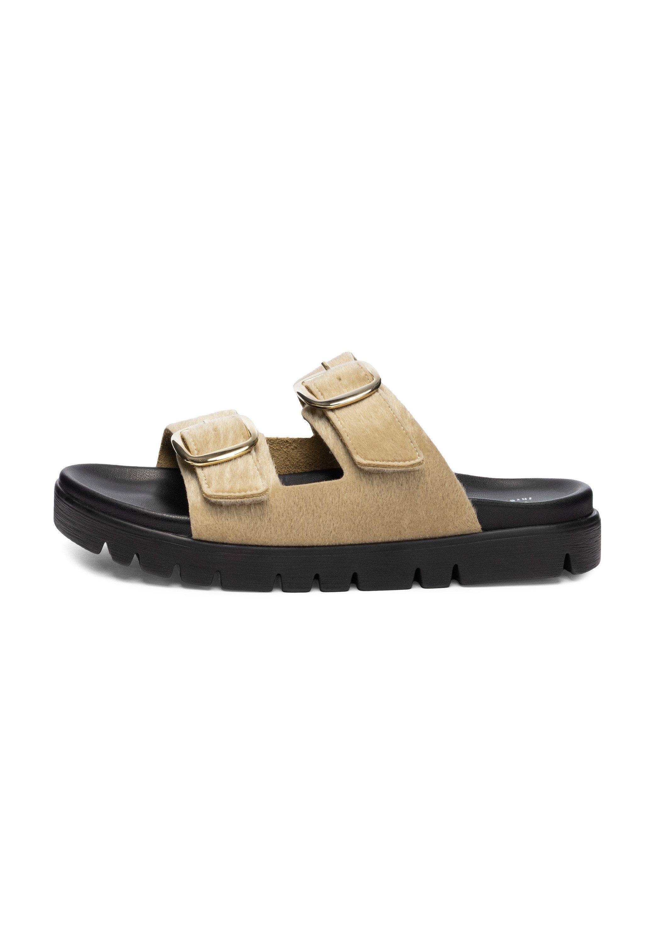 vitaform Damen Pantoletten Textil Pantolette