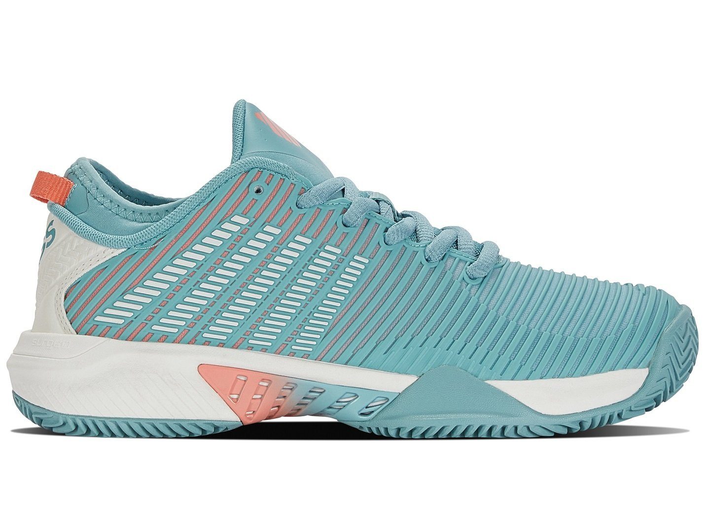 Hypercourt Supreme Clay/Sandplatz hellblau Damen Tennisschuh