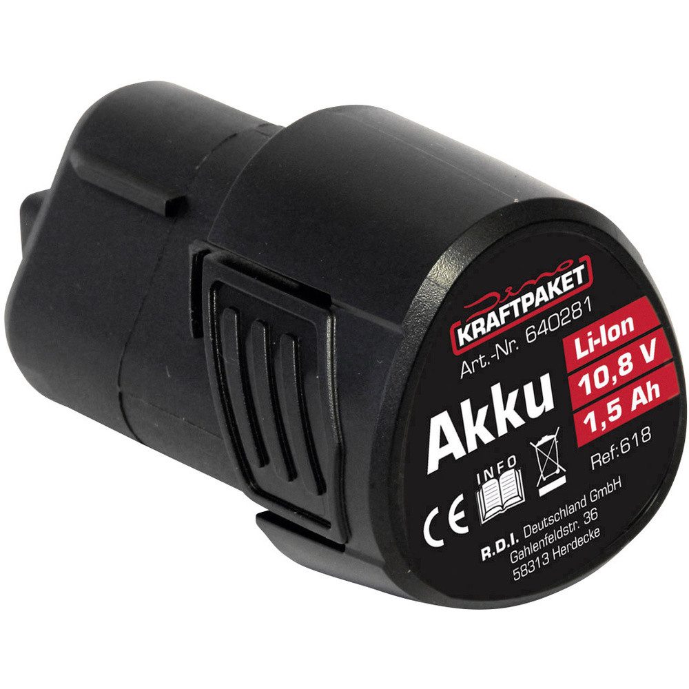 Dino KRAFTPAKET Dino KRAFTPAKET 640281 AKKU 10,8V 1,5 Ah für Akku-Poliermaschine 64025 Akku