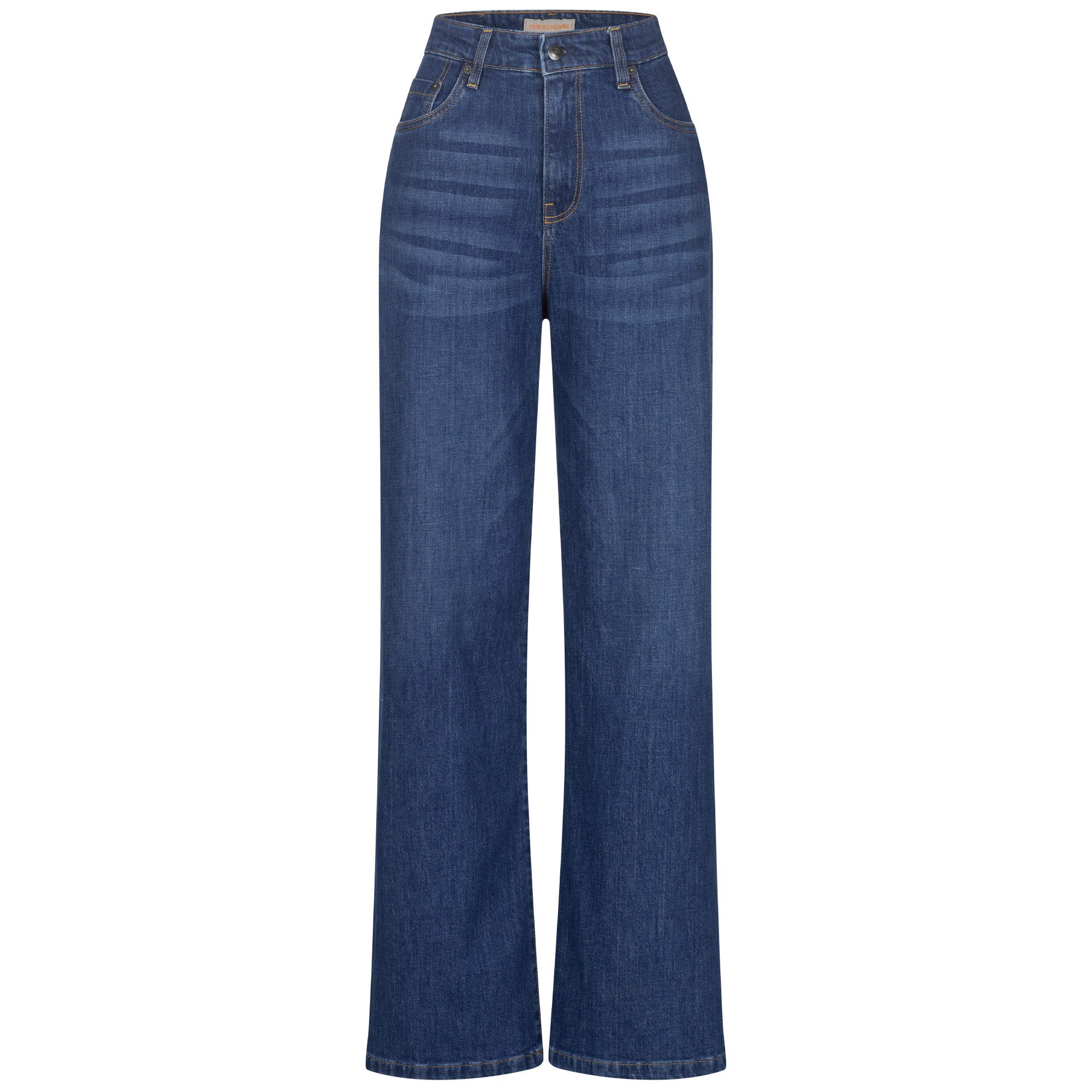 maracujaaa 5-Pocket-Hose 70053 JEANS wide leg extra langes Bein günstig online kaufen