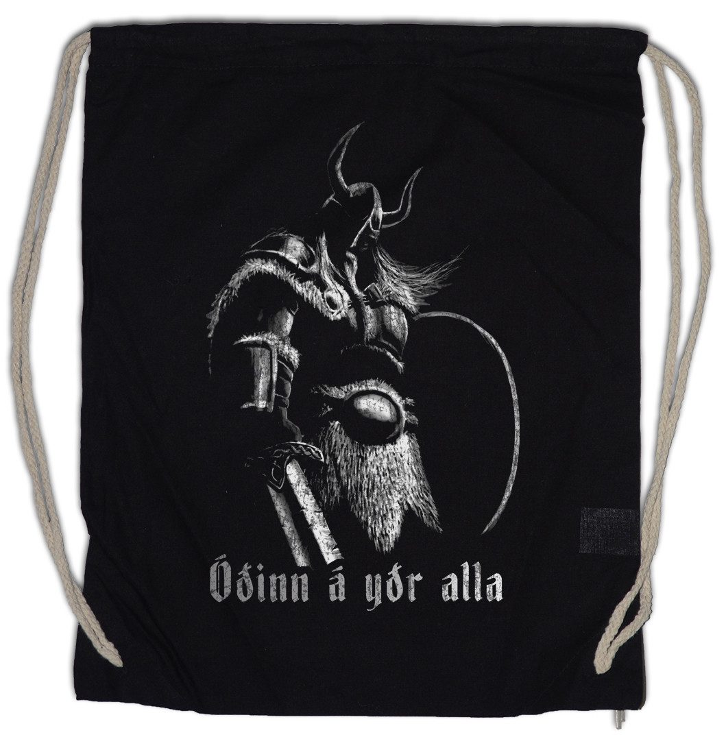 Turnbeutel Viking Battlecry Turnbeutel Wikinger Schlachtruf Norsemen Norse Odhin