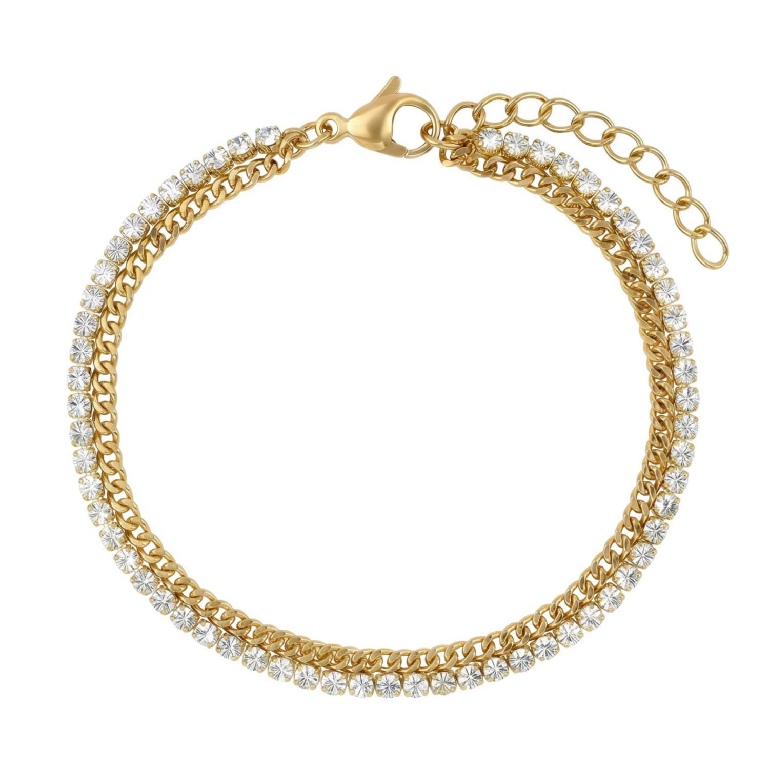 Noelani Armband Noelani Armband für Damen, Edelstahl, Zirkonia (Mehrrei. Armband, 1-tlg)