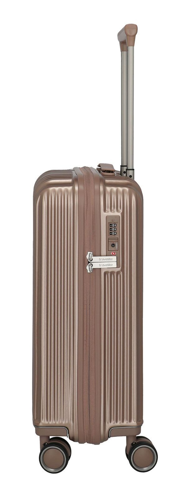 travelite Hartschalen-Trolley 4W Trolley, 4 Rollen