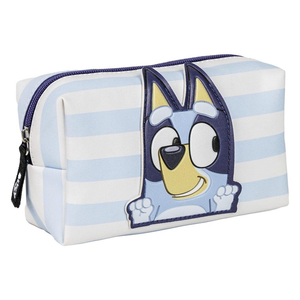 Kulturbeutel Bluey Kulturtasche für Kinder – Waschbeutel aus Kunstleder 17×10×7 cm