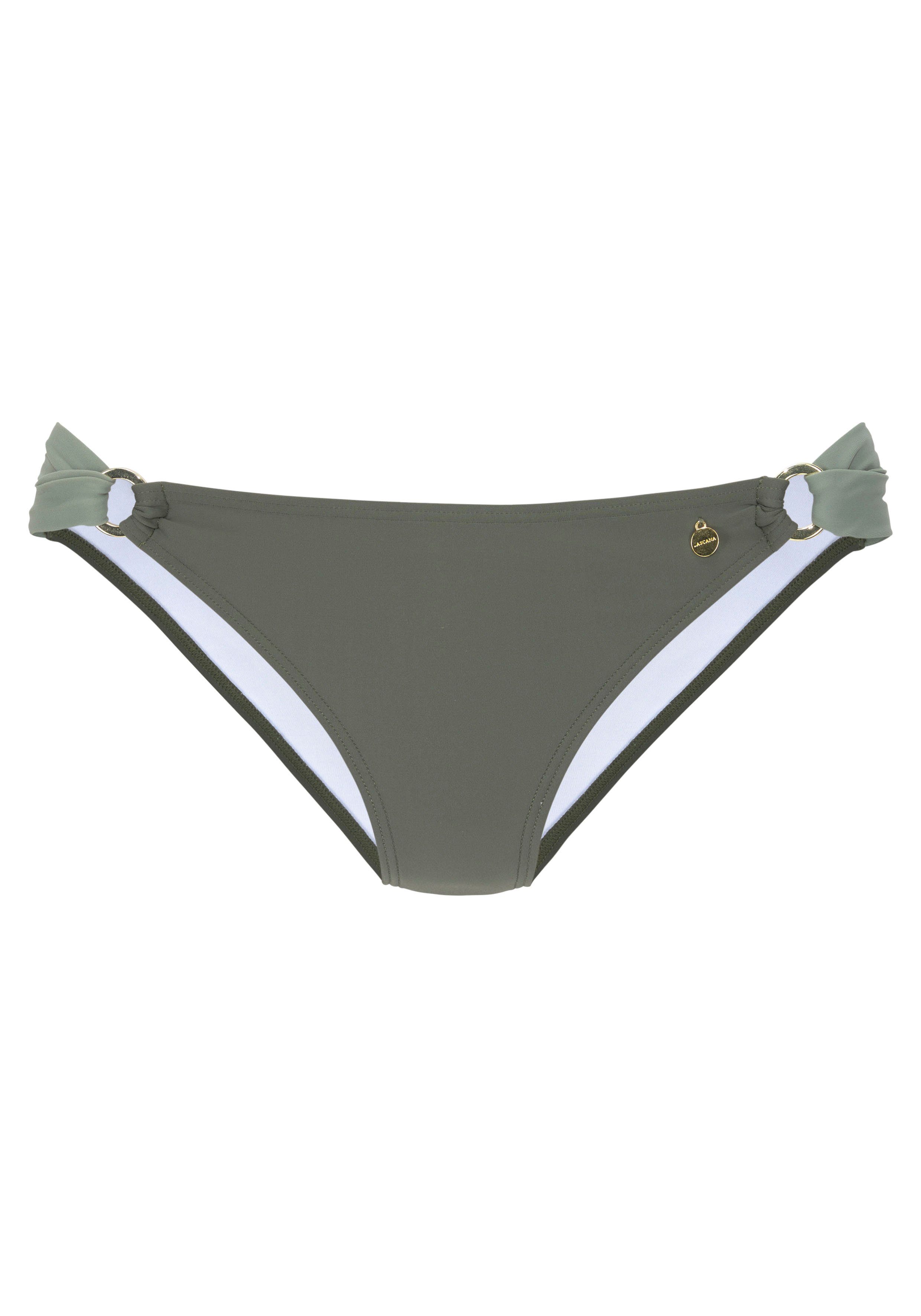 LASCANA Bikini-Hose Yuna mit seitlichen Zierringen