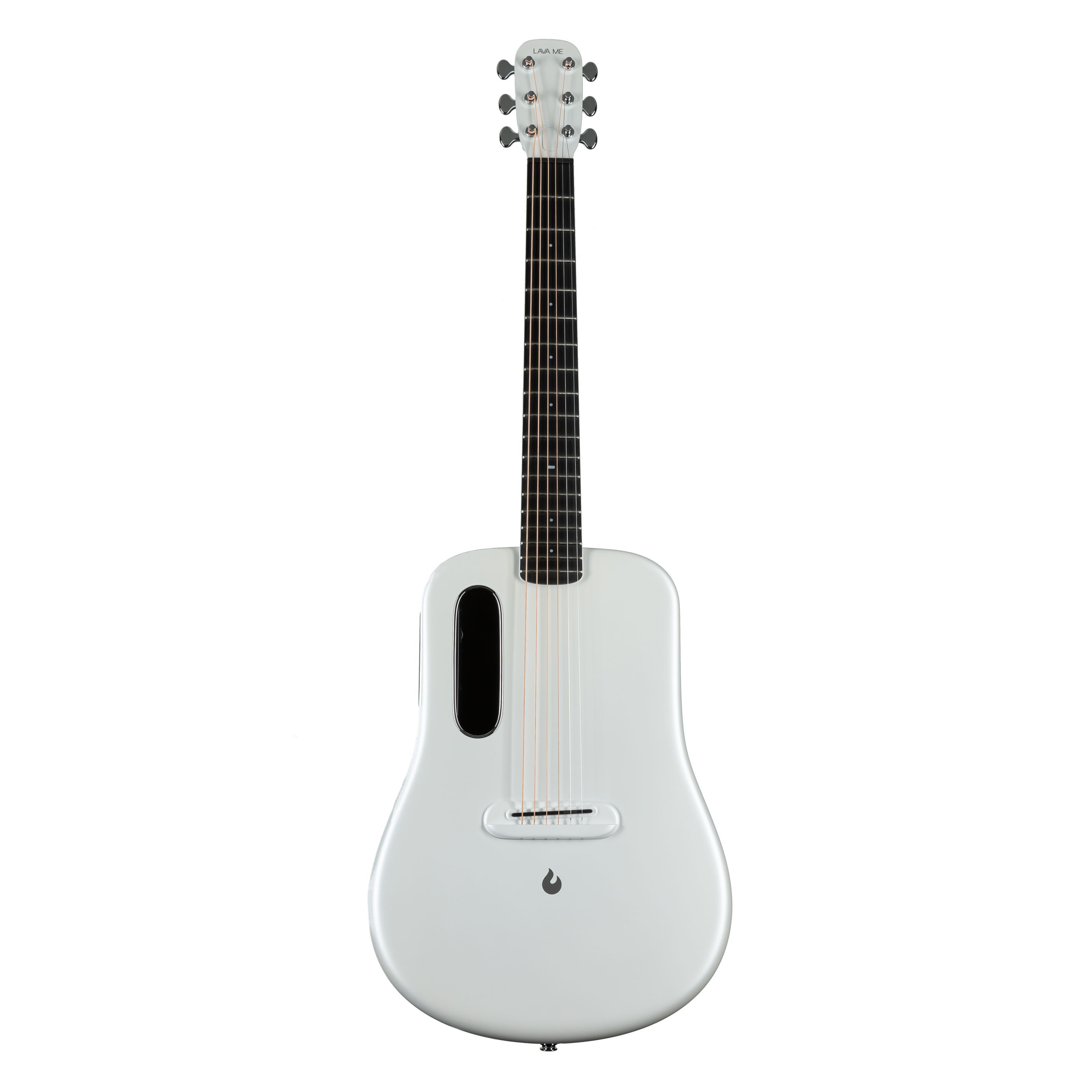 Lava Westerngitarre, Westerngitarren, Dreadnought Gitarren, ME 4 Carbon 36" White - Westerngitarre