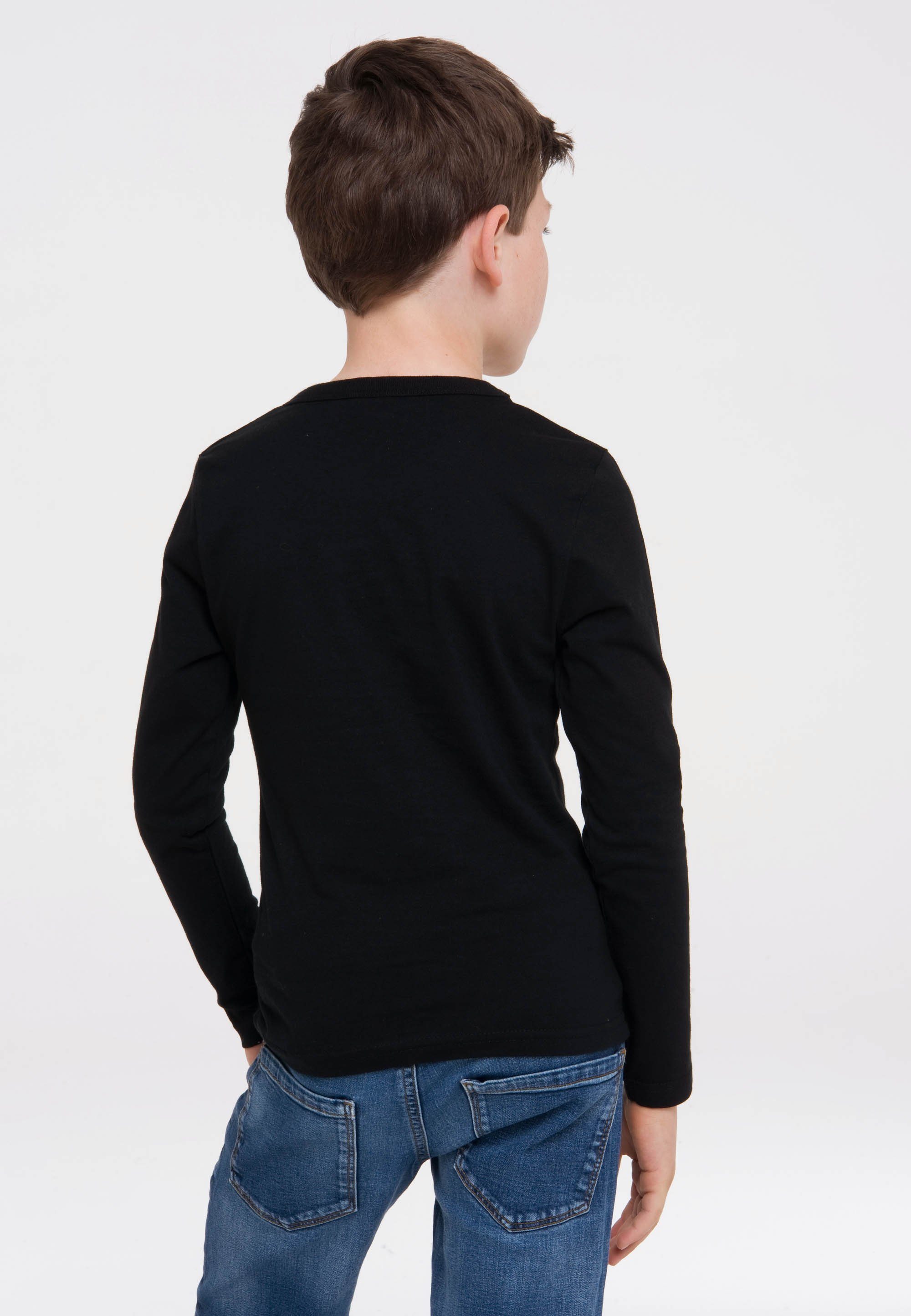 LOGOSHIRT Langarmshirt Der kleine Maulwurf mit lizenziertem Print