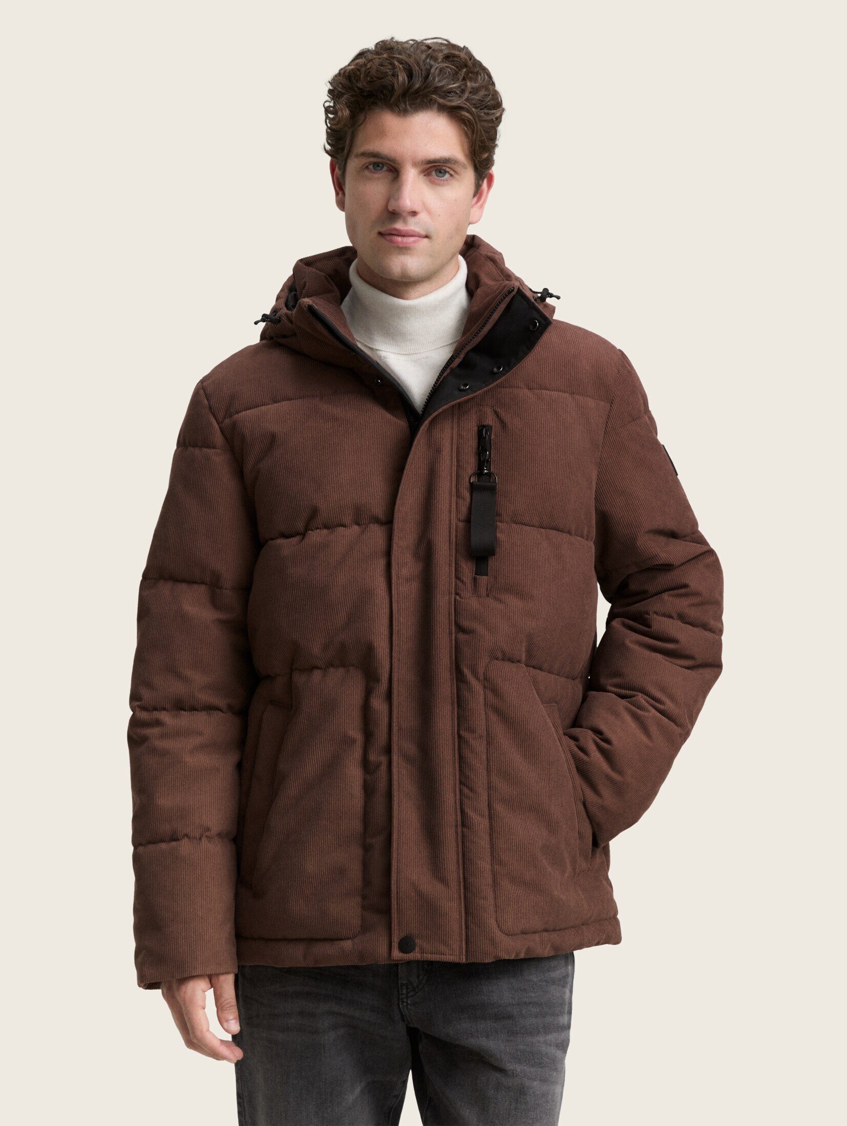 TOM TAILOR Winterjacke Cord Puffer-Jacke mit günstig online kaufen