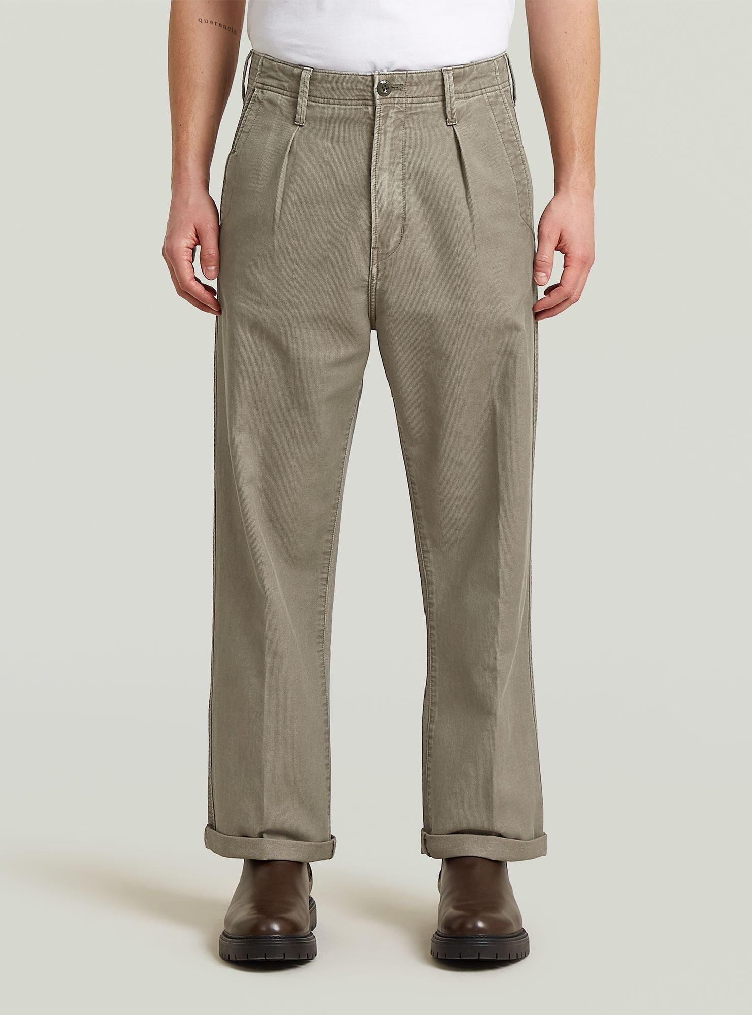 G-STAR Chinohose Pleated Chino Relaxed
