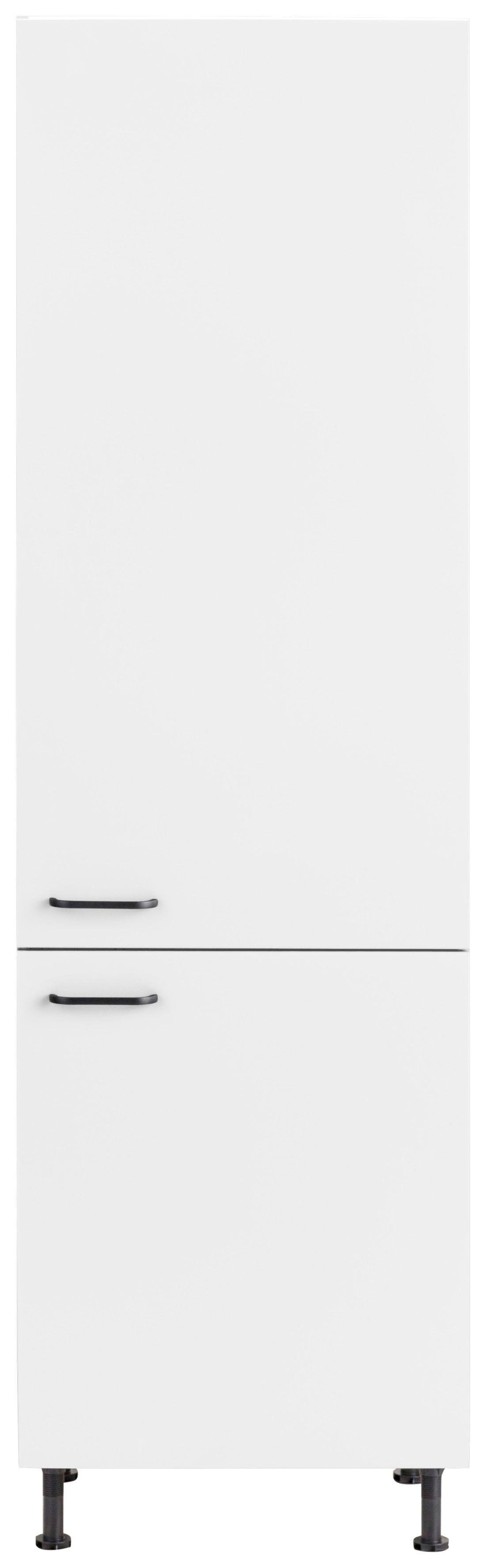OPTIFIT Hochschrank mit | 60 cm Breite weiß weiß/weiß höhenverstellbaren Elga Füßen, Soft-Close-Funktion