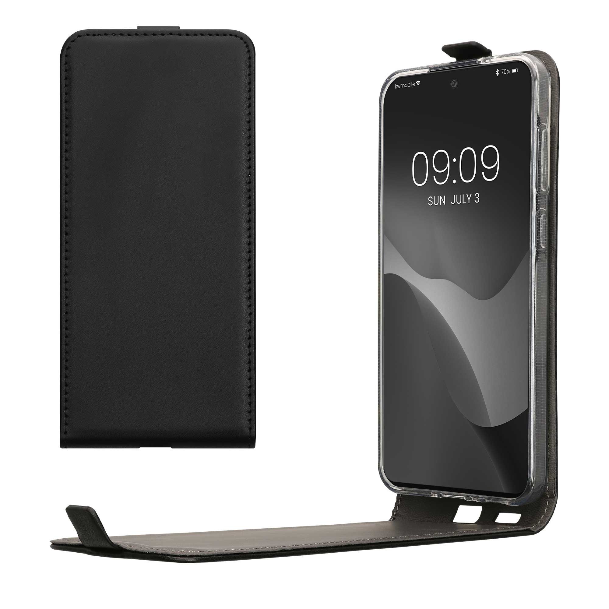 kwmobile Etui Flip Schutzhülle, Handy Cover Case Schutzhülle