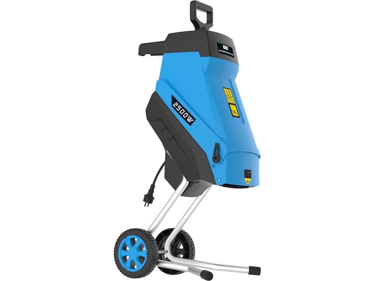 Güde Häcksler GH 2501, 4.5 cm max. Astdurchmesser, 2.500 Watt Motorleistung, 45 l Fangsack, 45 mm max. Aststärke