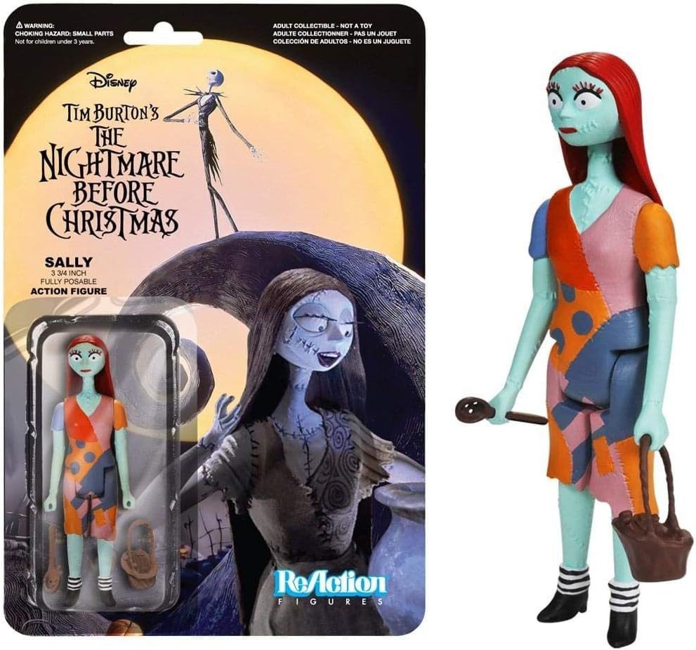 Super7 Actionfigur The Nightmare Before Christmas ReAction Sally 10 cm Actionfigur