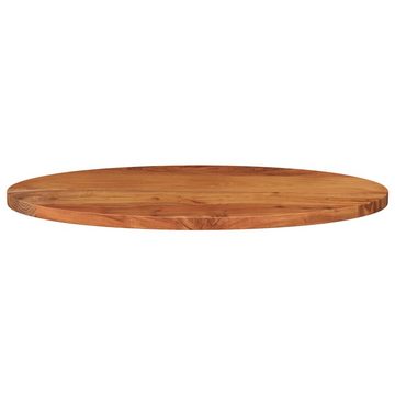 vidaXL Tischplatte Tischplatte 110x50x3,8 cm Oval Massivholz Akazie (1 St)