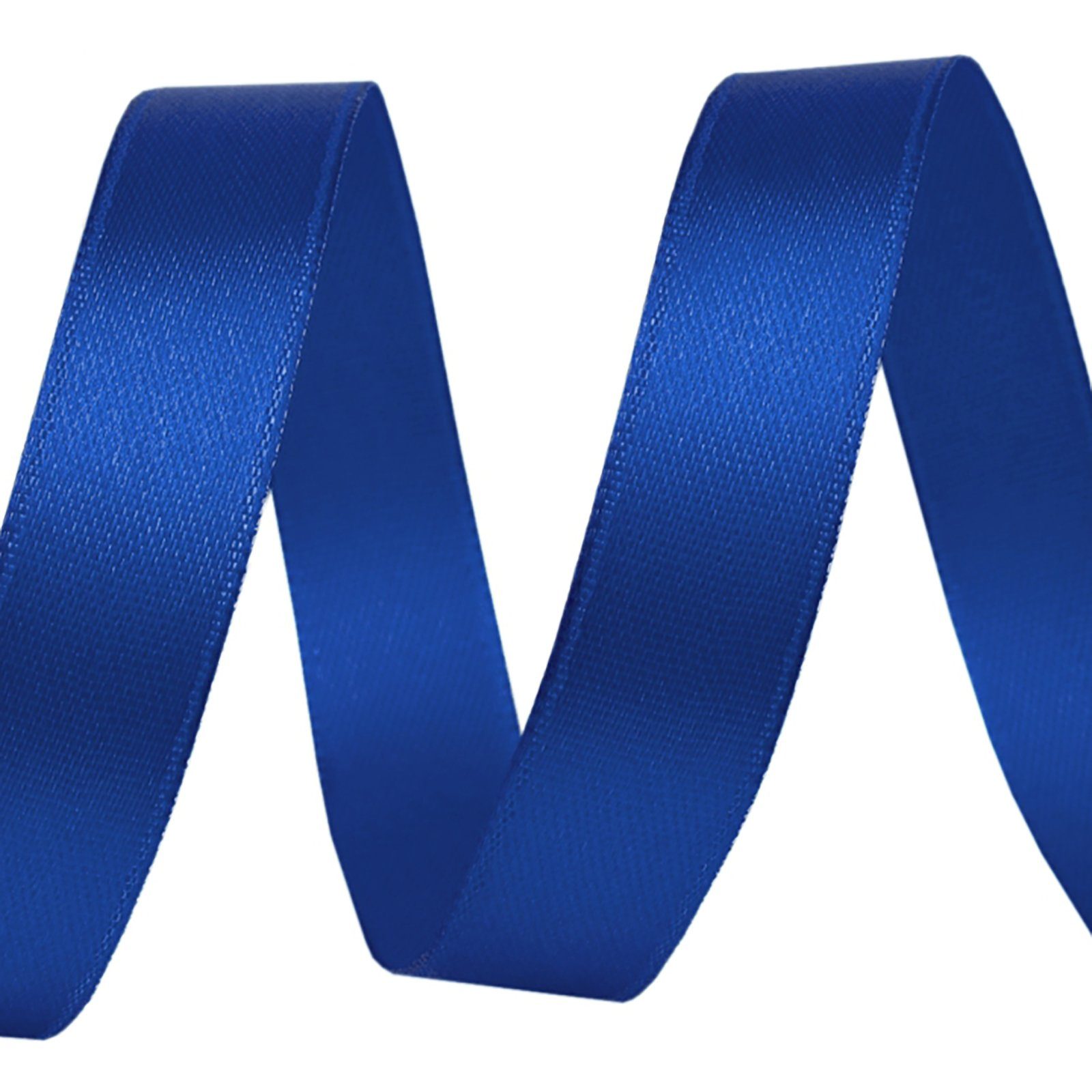 Schmuckband, maDDma 10mm Geschenkband Satinband Dekoband 5m blau Geschenkband