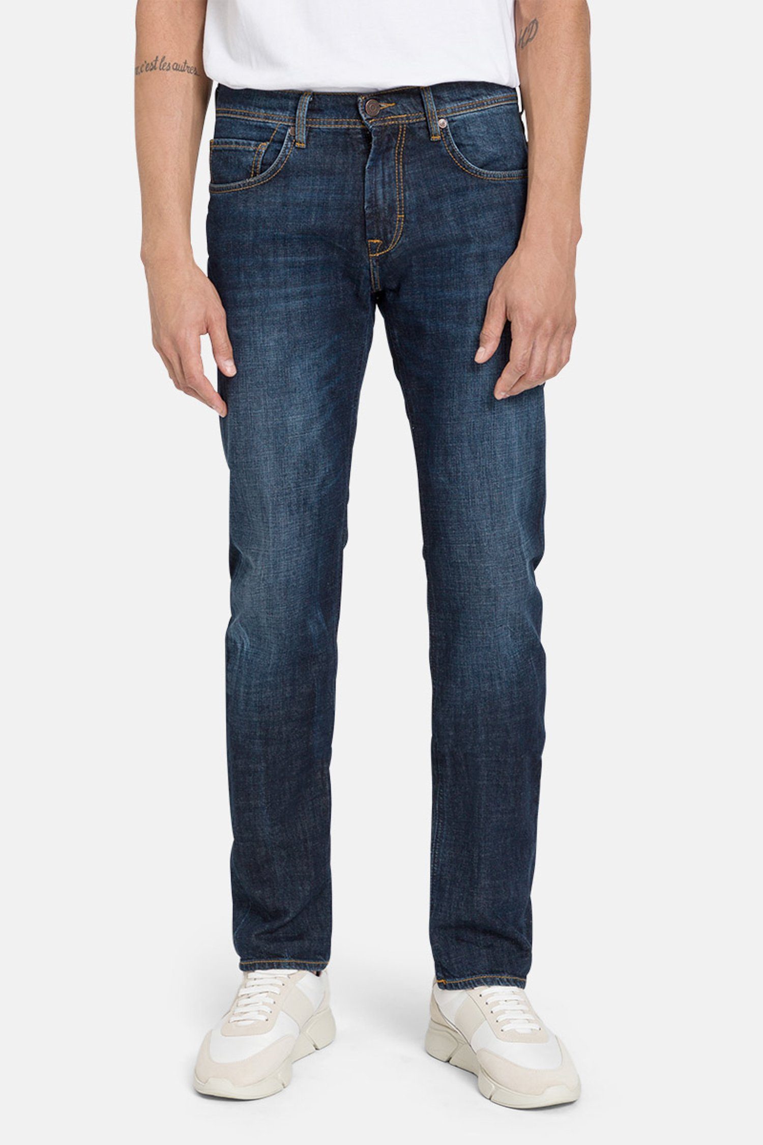 BALDESSARINI 5-Pocket-Jeans Jack Blau (1-tlg) (6816)