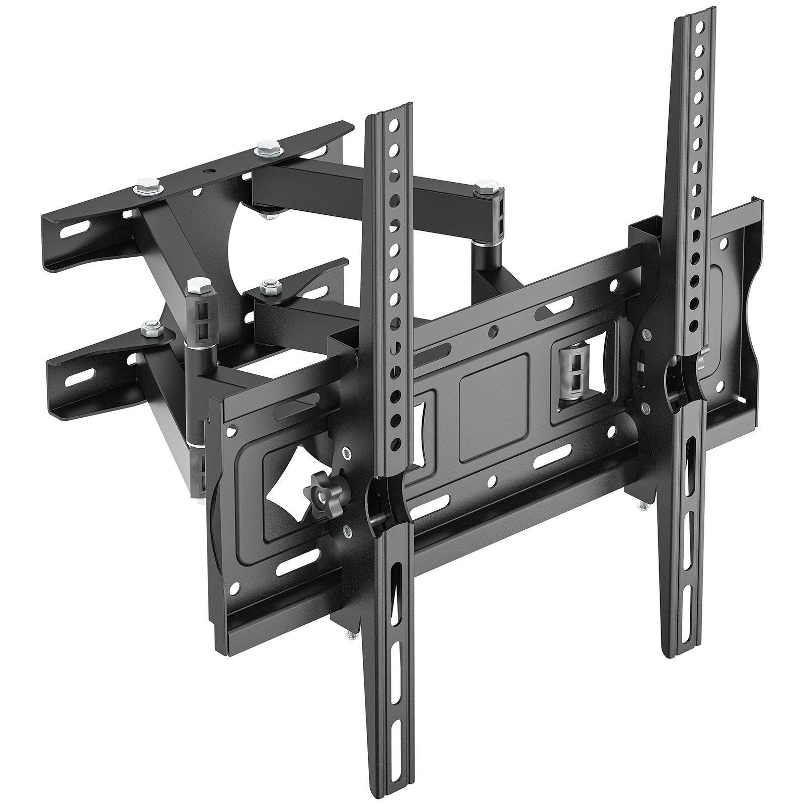 muchen TV-Wandhalterung TV Wandhalterung für 32" 43" 48" 55" 65" Neigbar Schwenkbar Wandhalter, (bis 65 Zoll, Für TCL LG SAMSUNG TOSHIBA PHILIPS HISENSE Fernseher, Für Fernseher 65 55 50 48 43 40 32 26 Zoll)